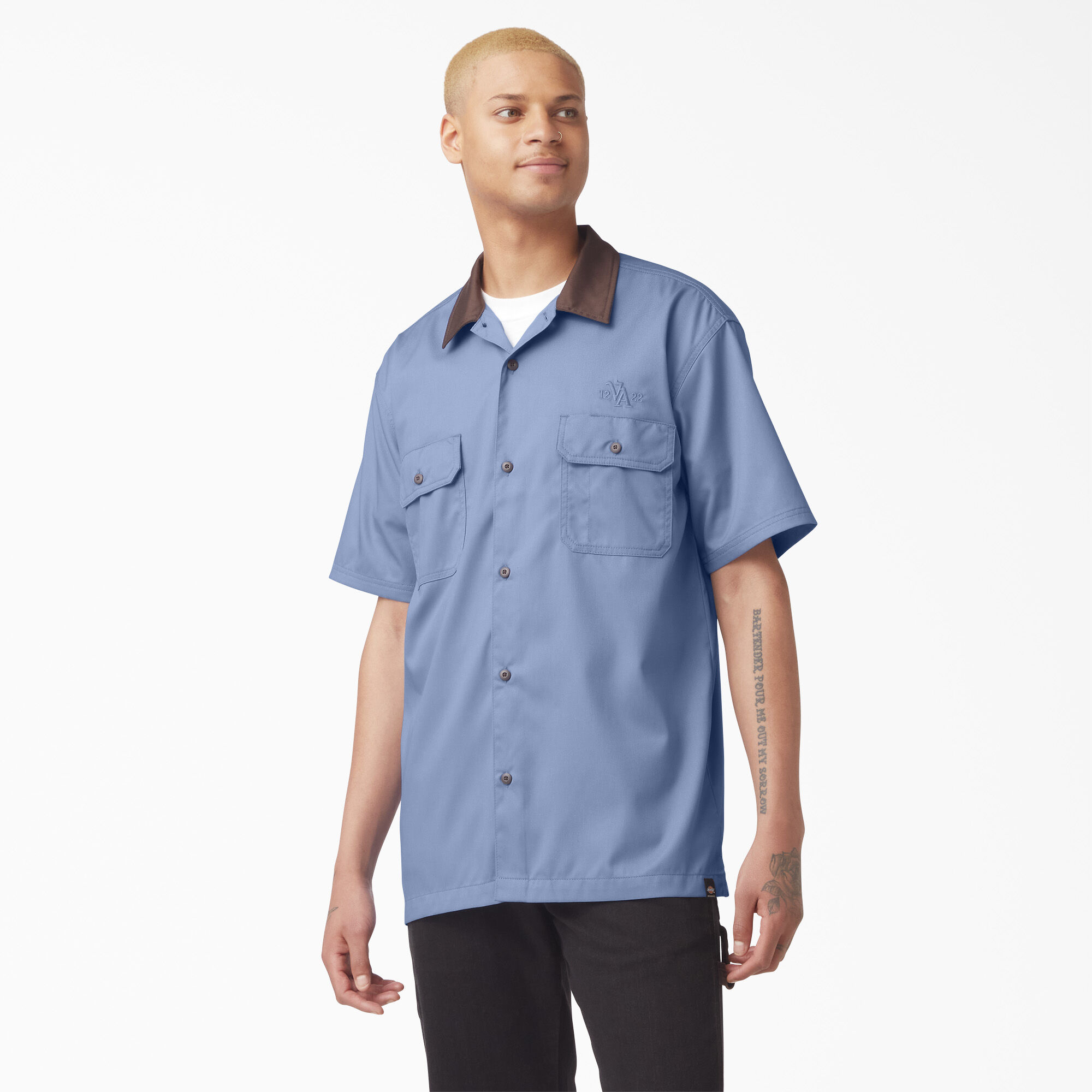 Vincent Alvarez Block Collar Work Shirt