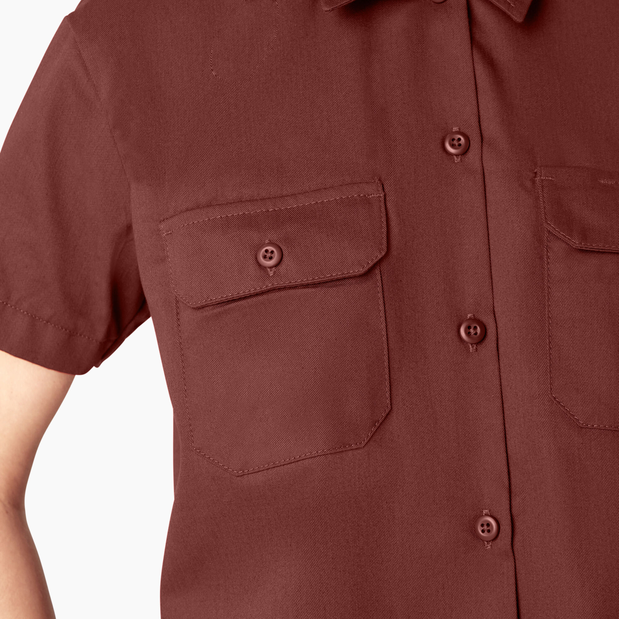 Women's Cropped Work Shirt