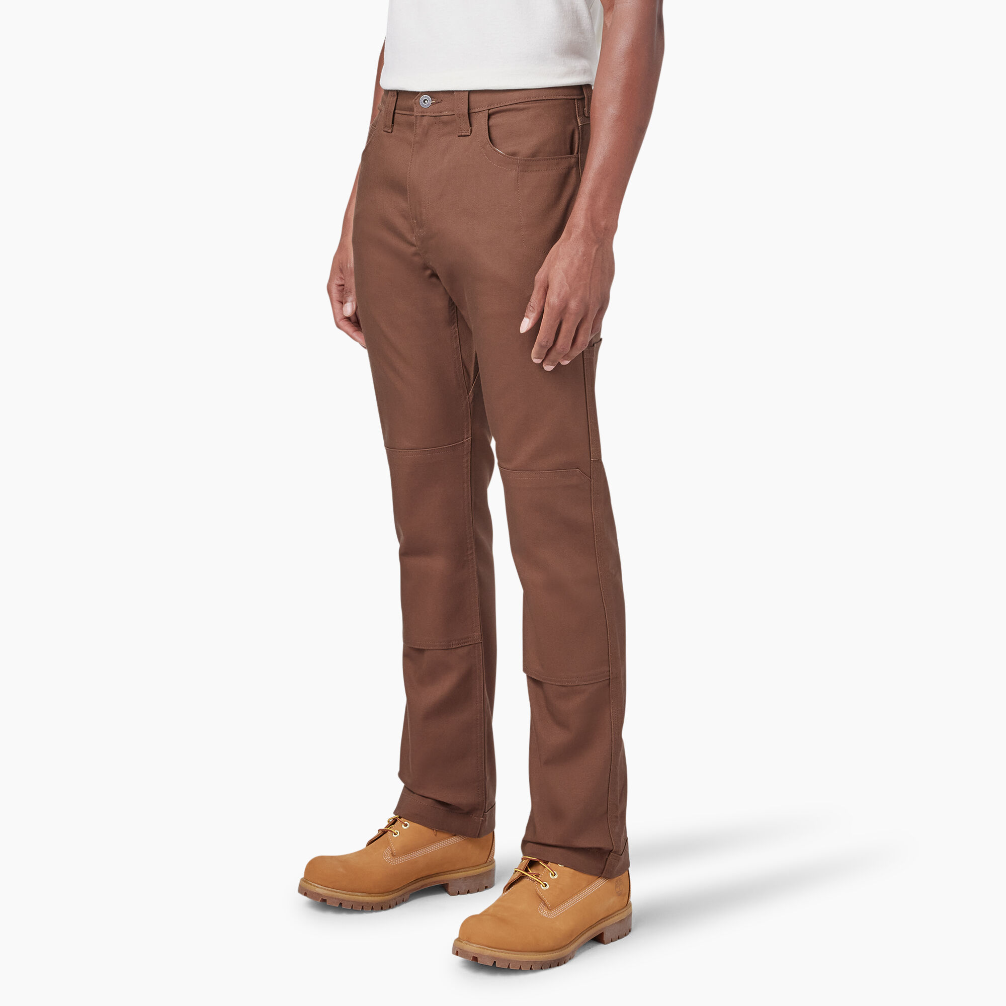 Slim Fit Duck Canvas Double Knee Pants