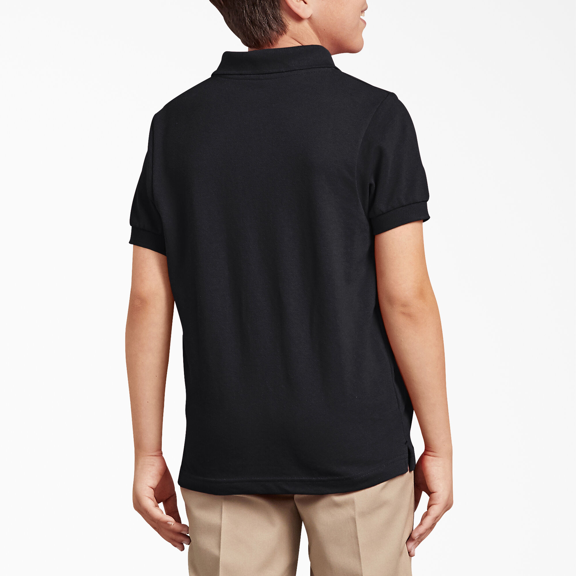 Kids' Piqué Short Sleeve Polo, 4-20