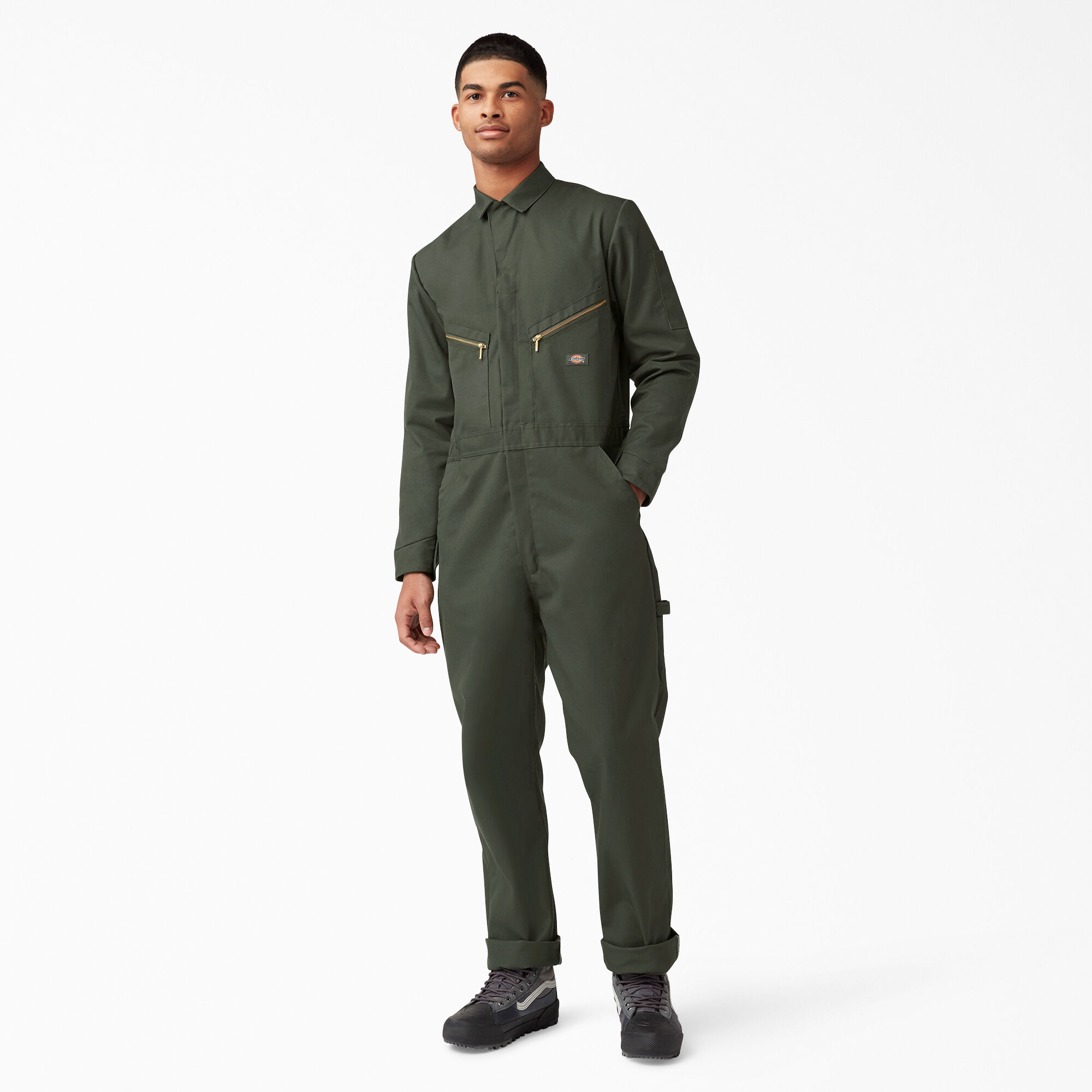 Deluxe Blended Long Sleeve Coveralls