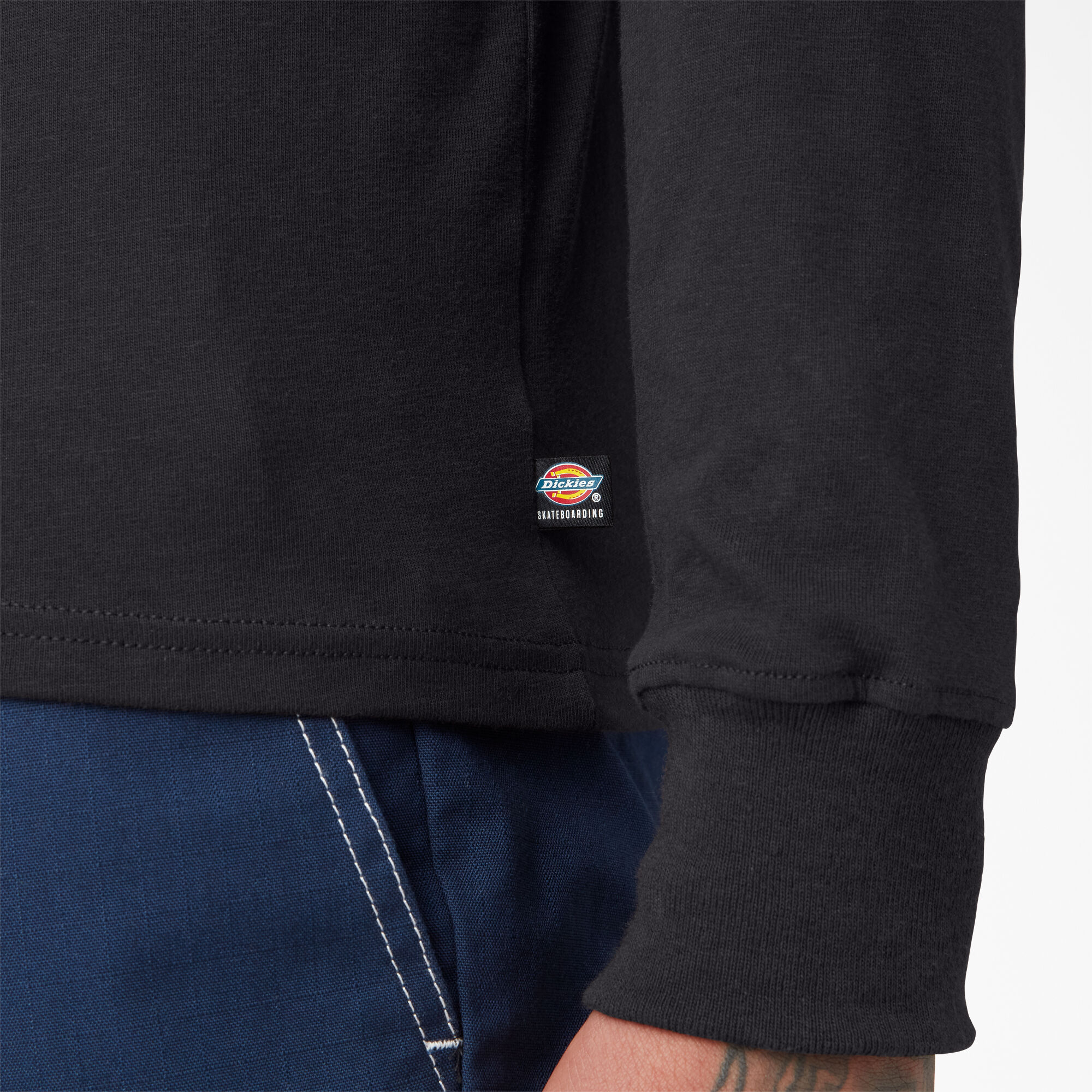 Dickies Skateboarding Logo Graphic Long Sleeve T-Shirt
