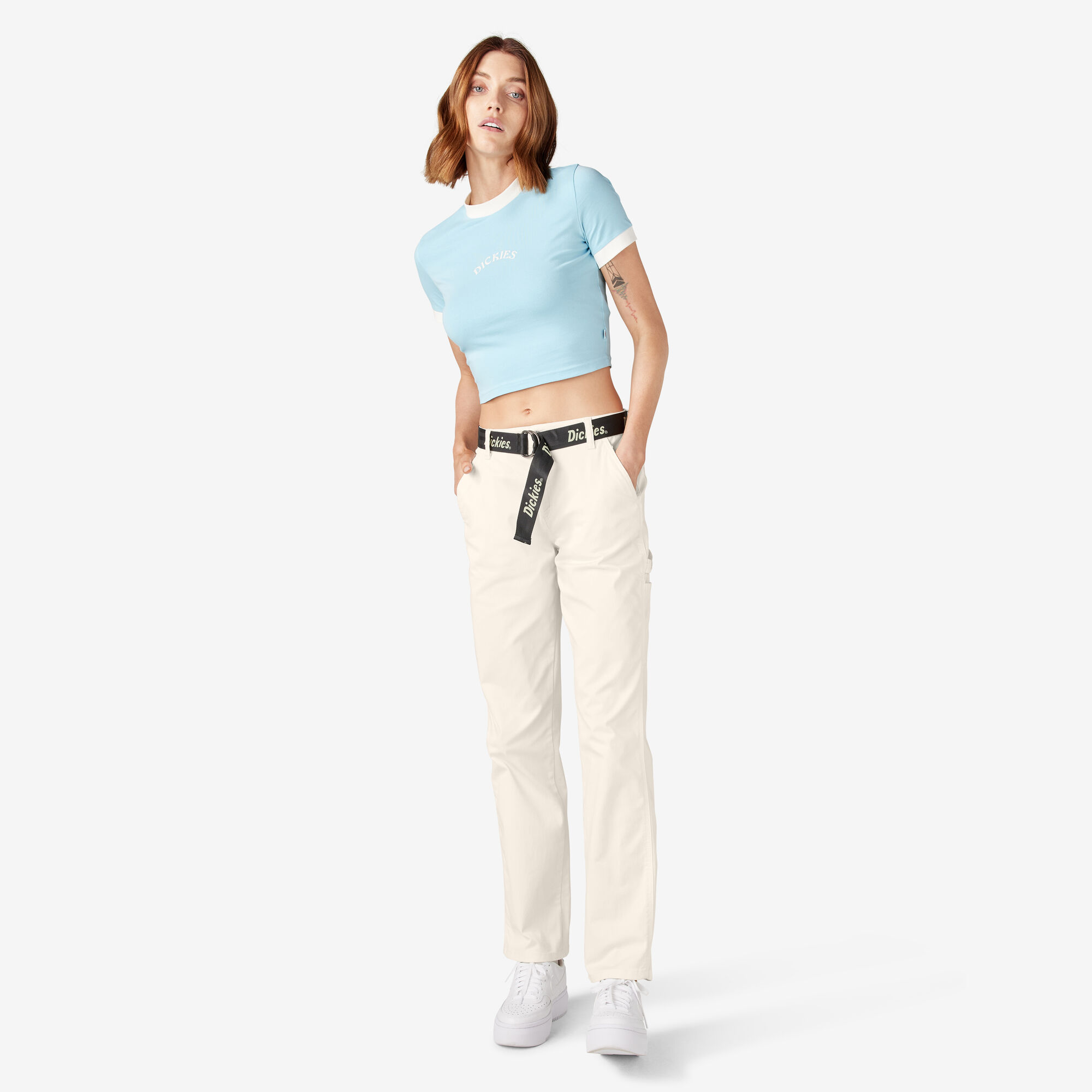 Women's Relaxed Fit Carpenter Pants, Cloud