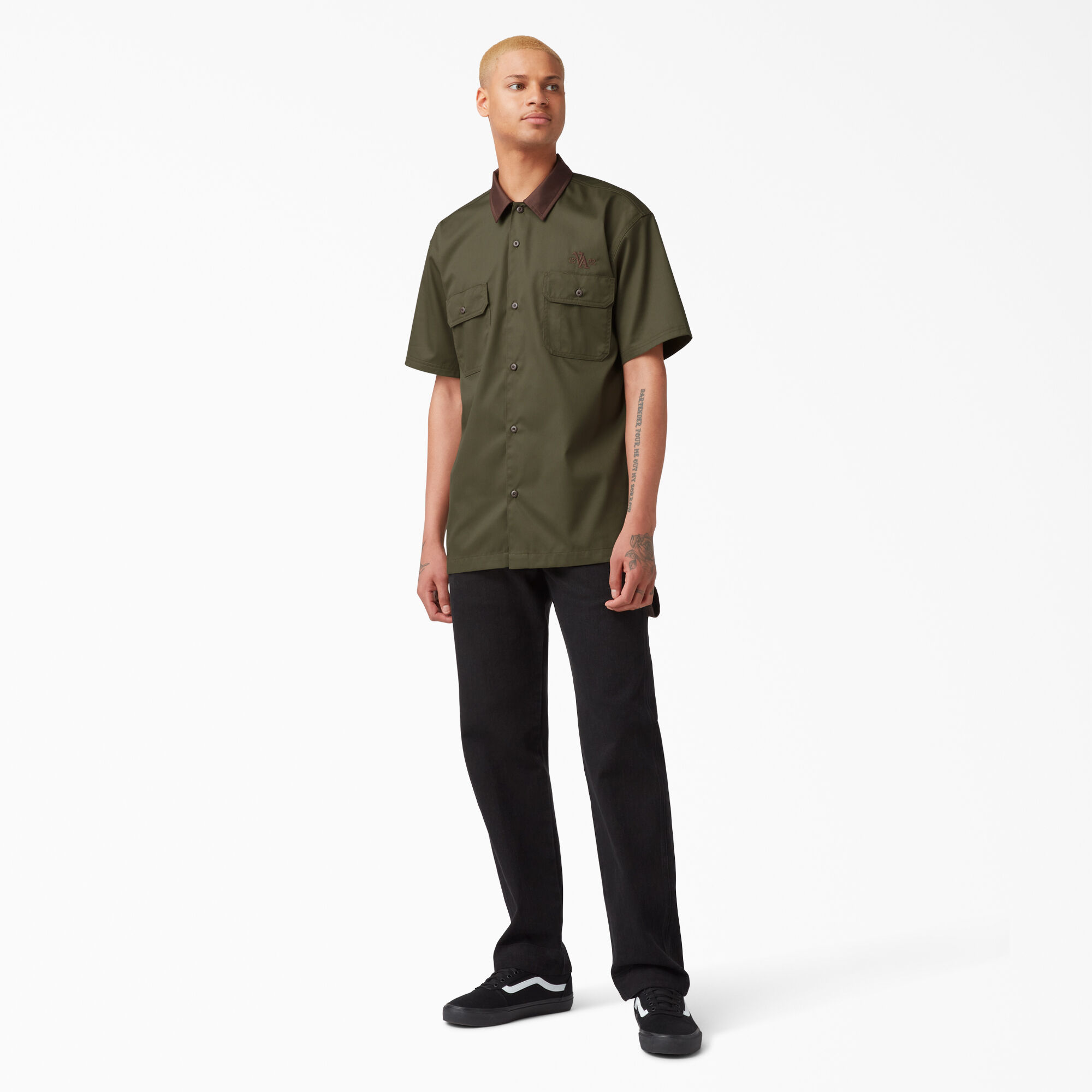 Vincent Alvarez Block Collar Work Shirt