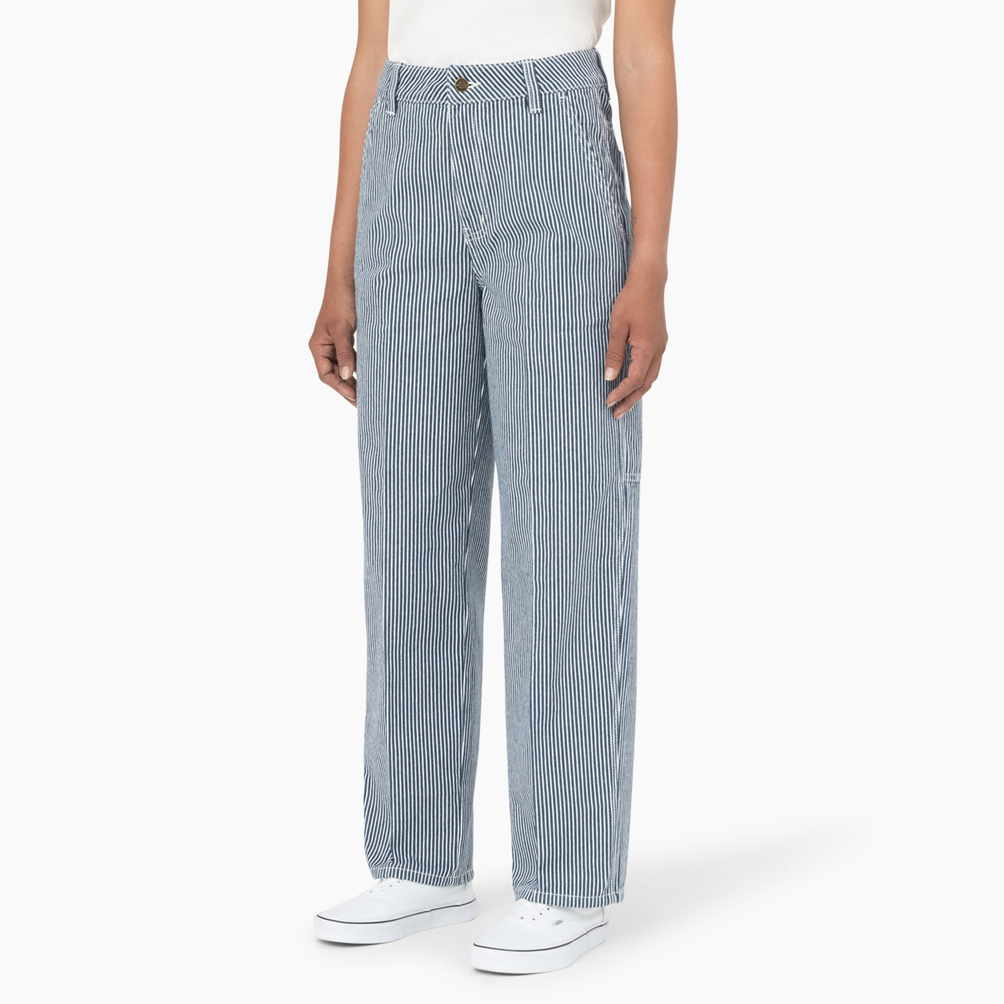 Women's Regular Fit Hickory Stripe Pants