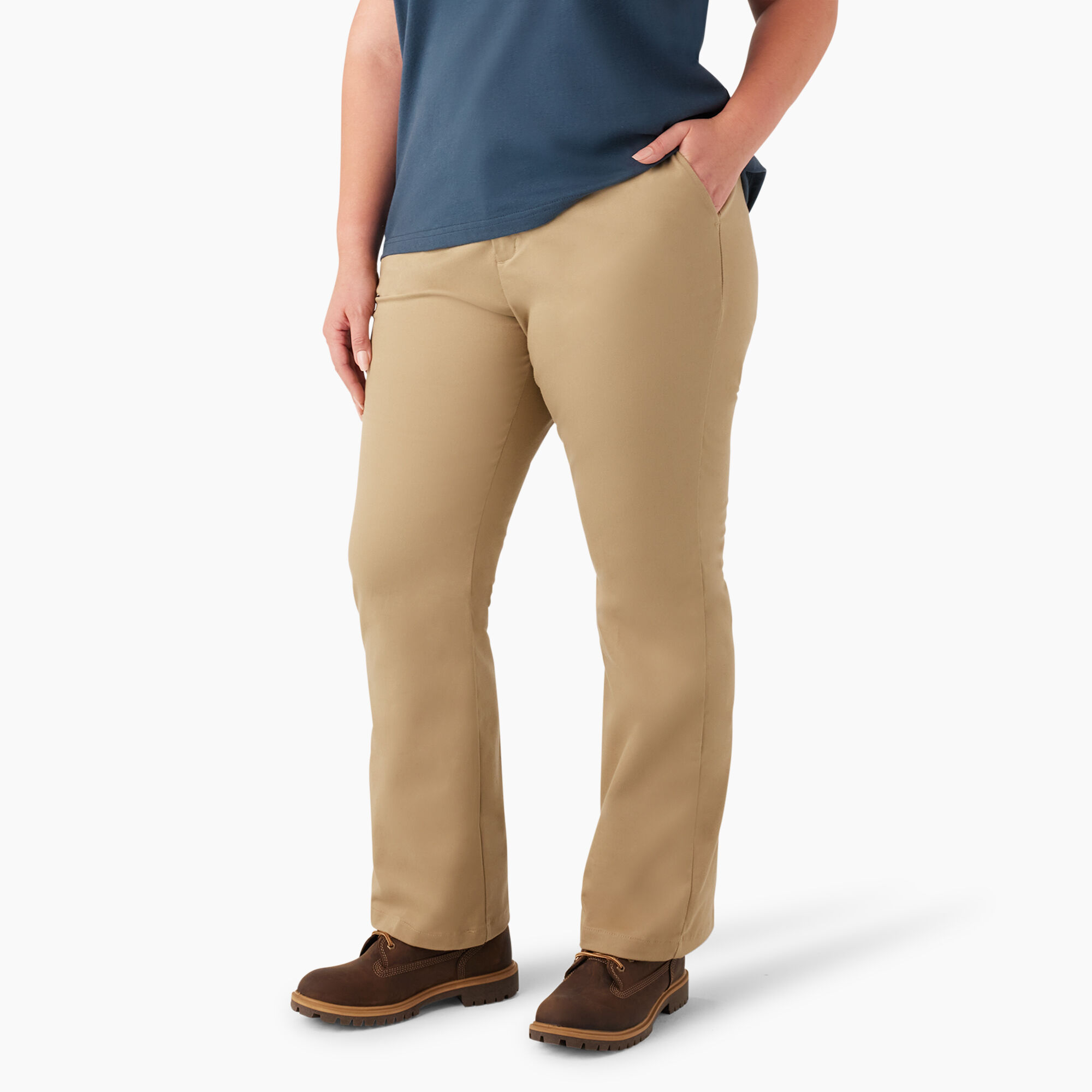 Women's Plus Slim Fit Bootcut Pants