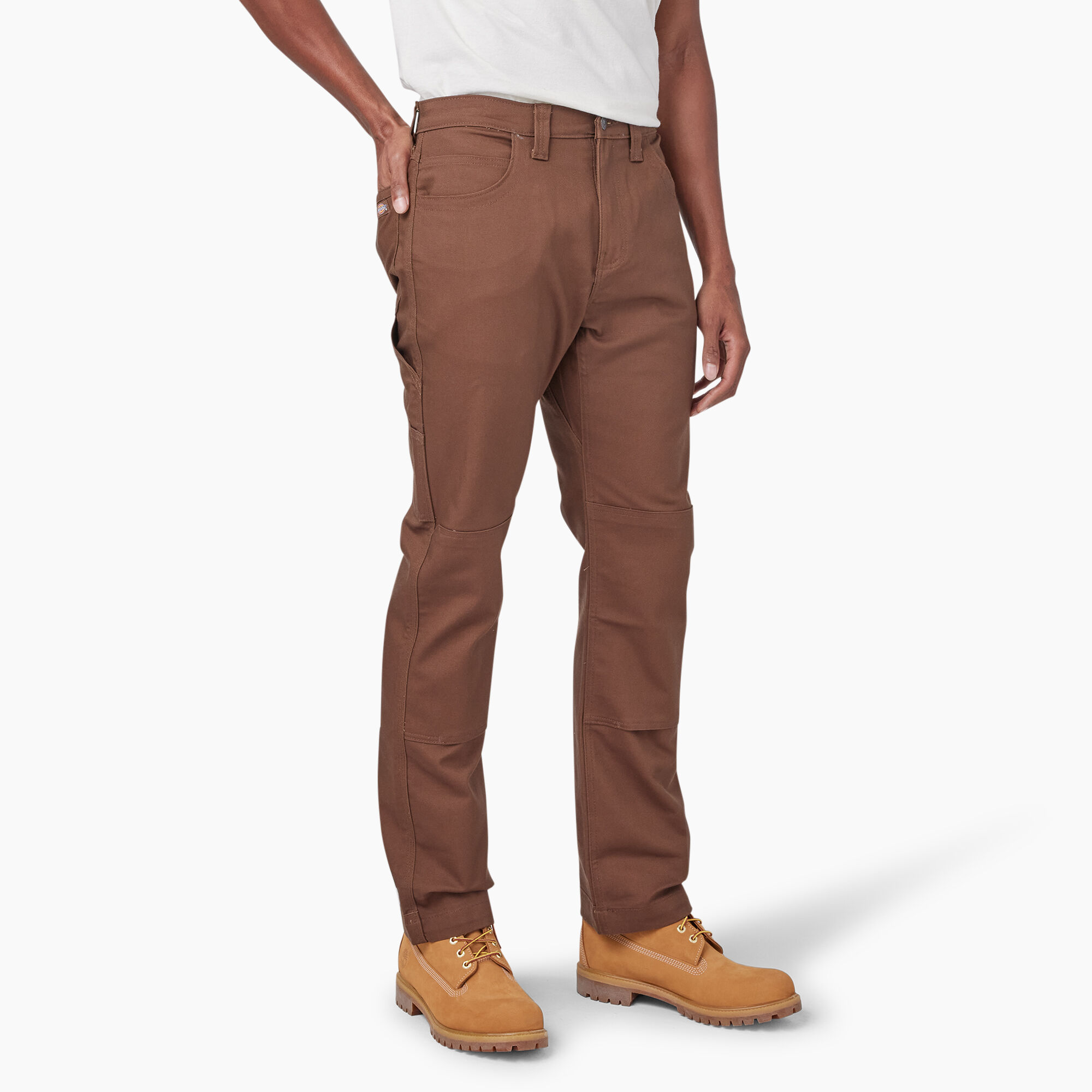 Slim Fit Duck Canvas Double Knee Pants