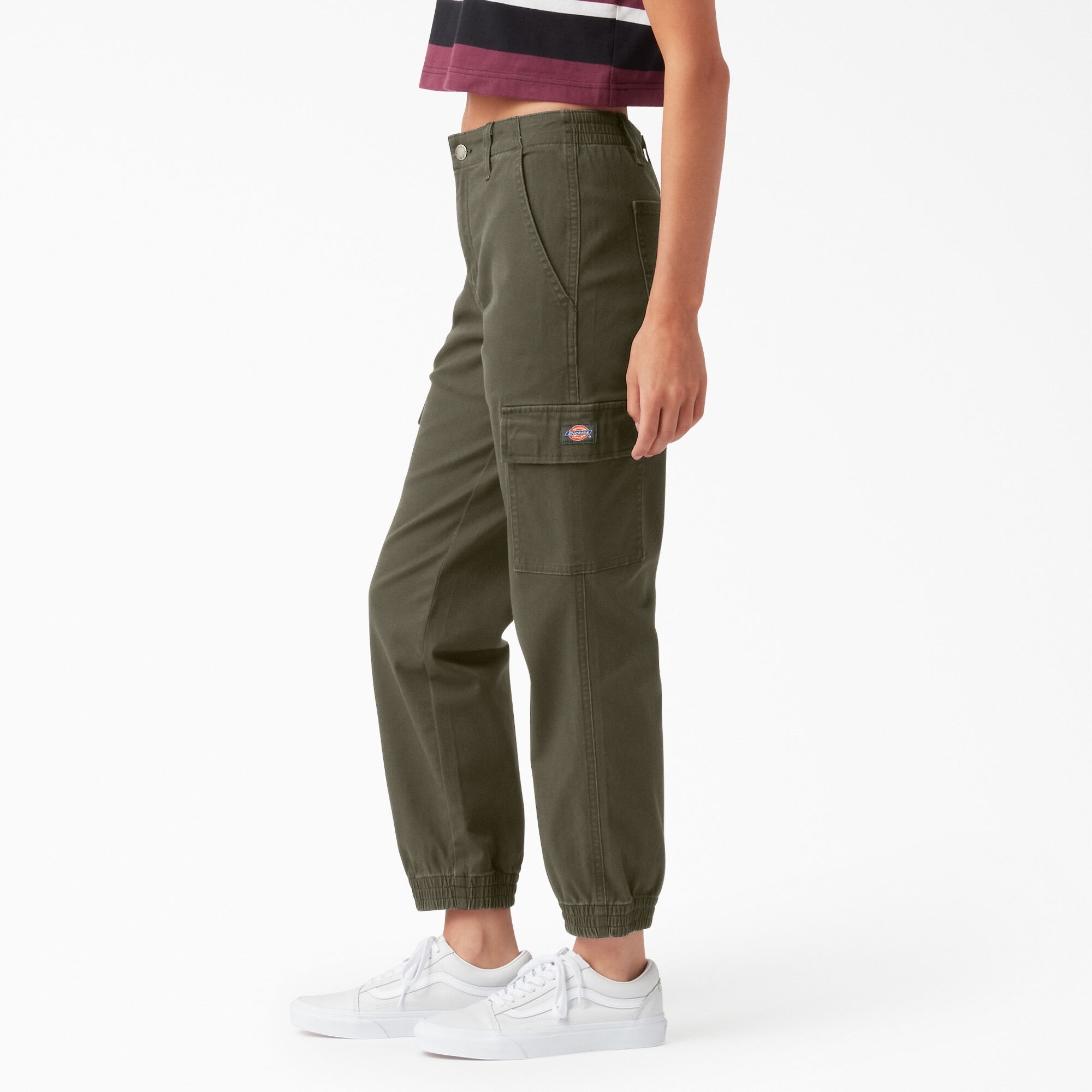 Women's High Rise Fit Cargo Jogger Pants
