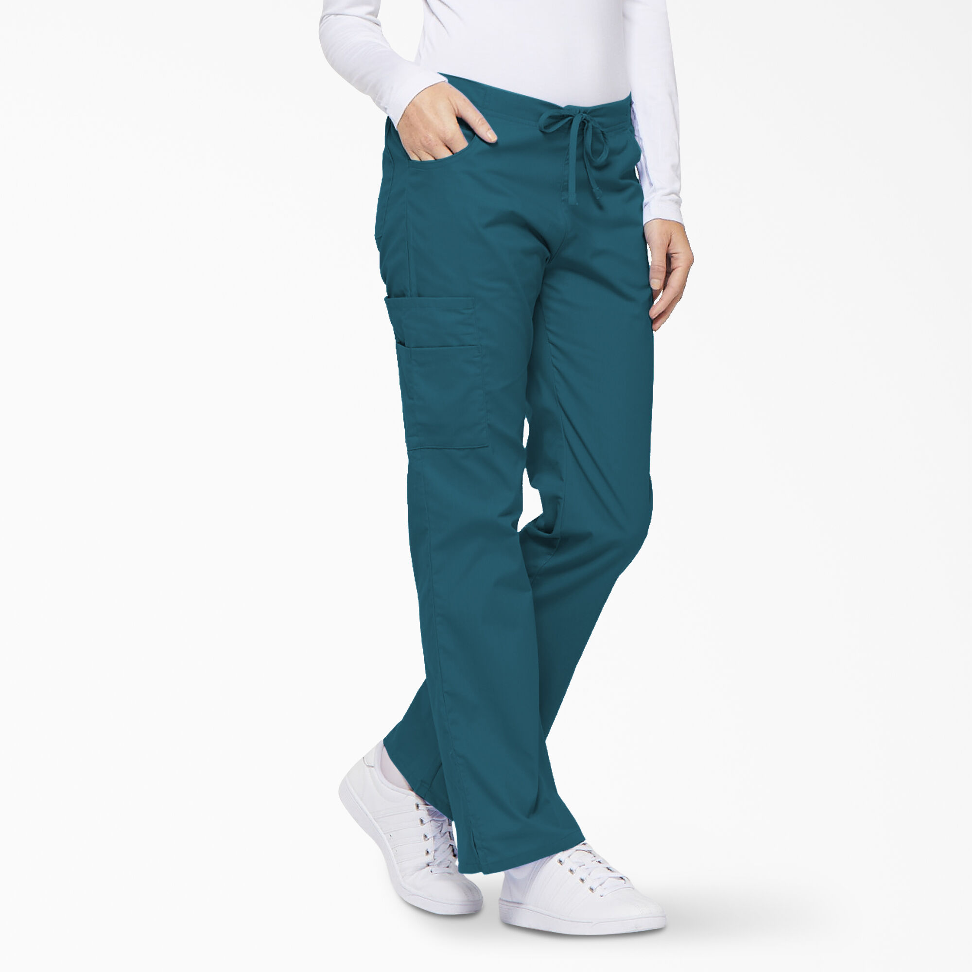 Women's EDS Signature Flare Leg Cargo Scrub Pants