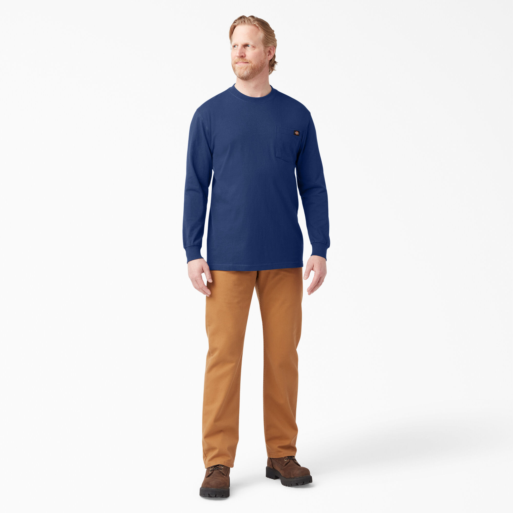 Heavyweight Long Sleeve Pocket T-Shirt