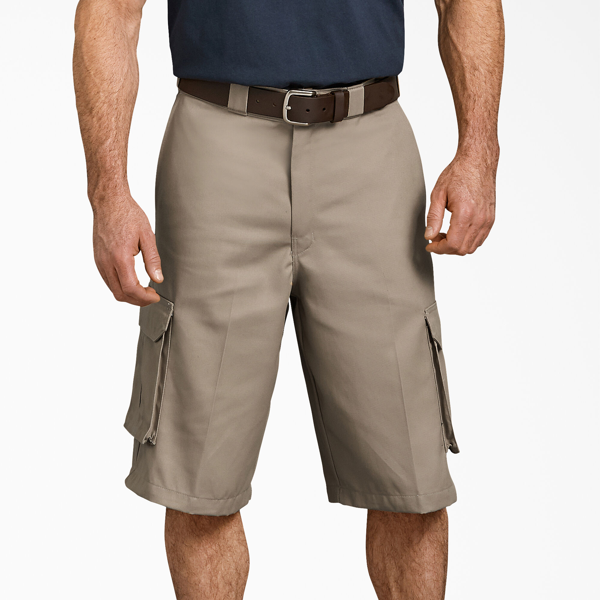 Loose Fit Cargo Work Shorts, 13