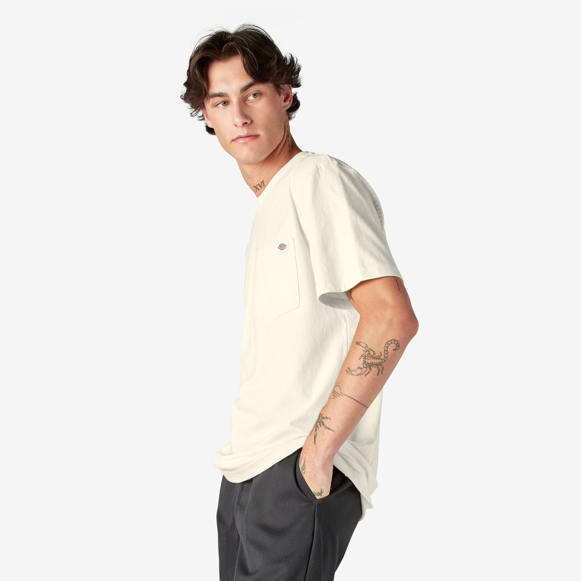 Heavyweight Short Sleeve Pocket T-Shirt