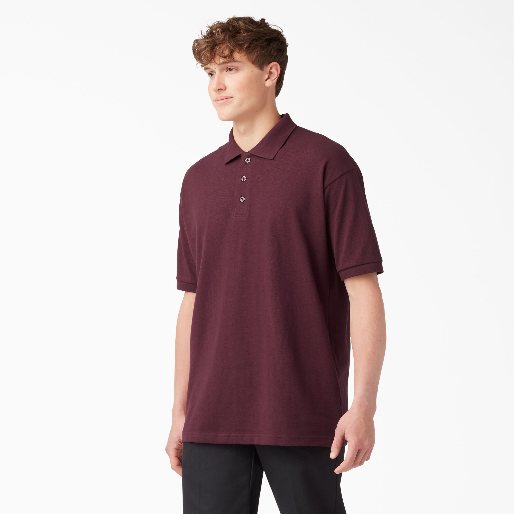 Adult Size Piqué Short Sleeve Polo