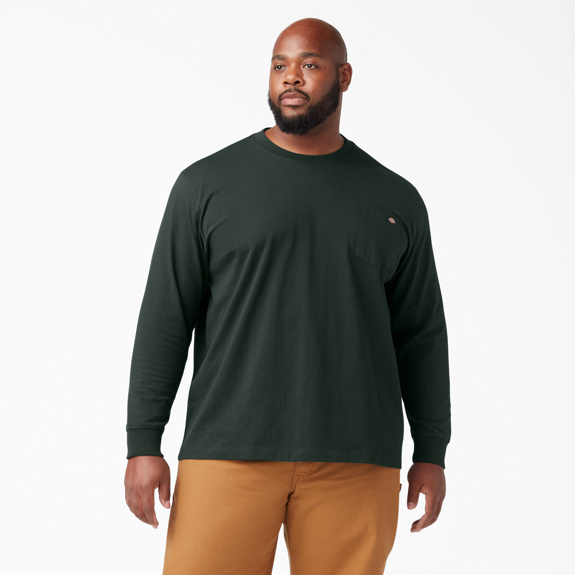 Heavyweight Long Sleeve Pocket T-Shirt