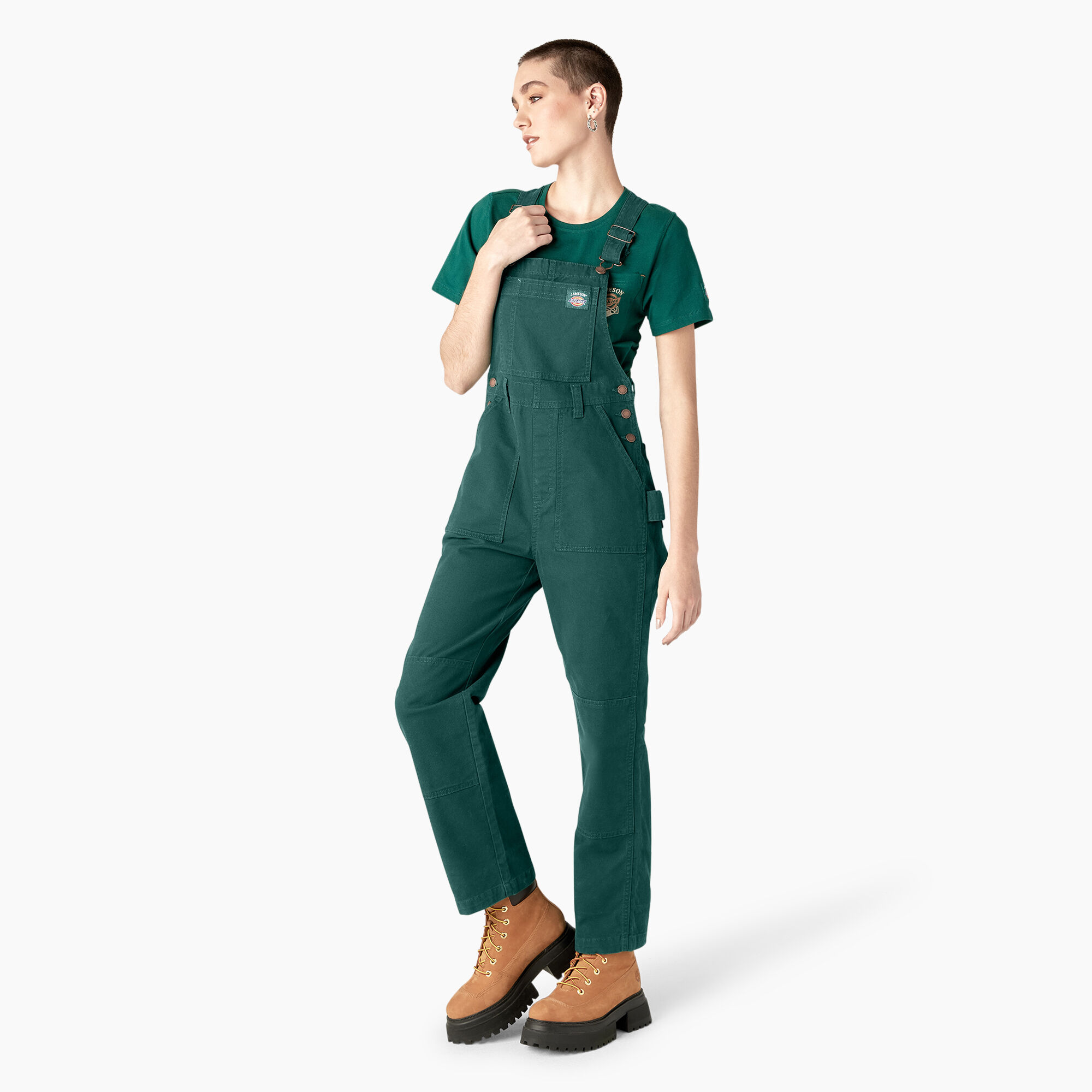 Dickies x Jameson Women's Utility Double Knee Overalls