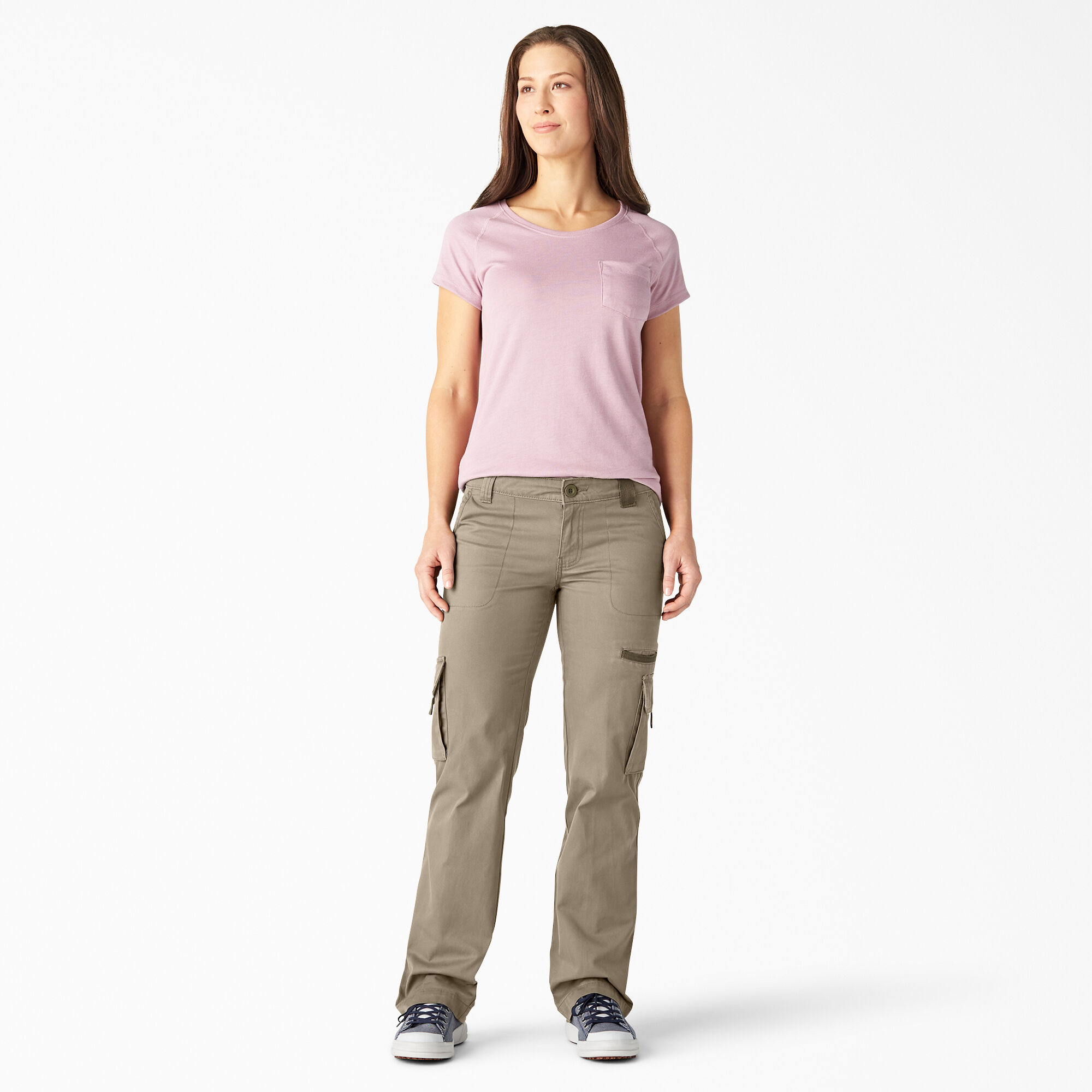 Women's Relaxed Fit Straight Leg Cargo Pants