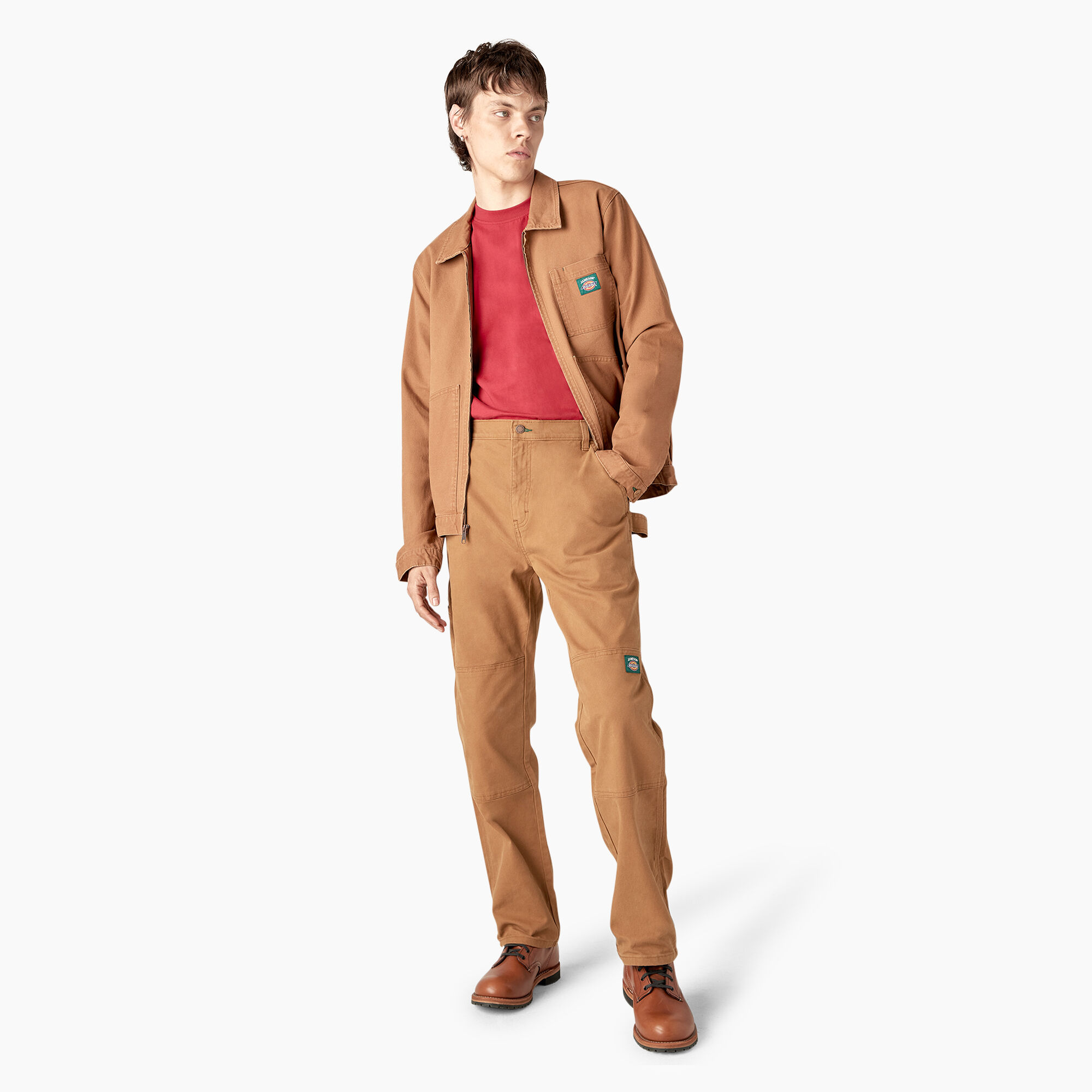 Dickies x Jameson Eisenhower Jacket, Rinsed Brown Duck