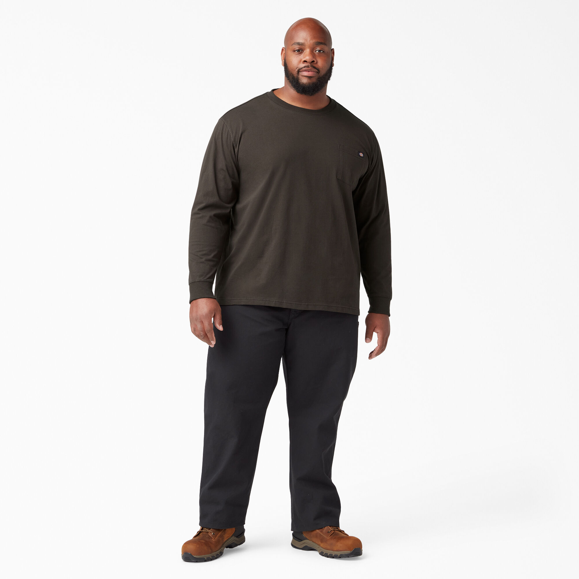 Heavyweight Long Sleeve Pocket T-Shirt