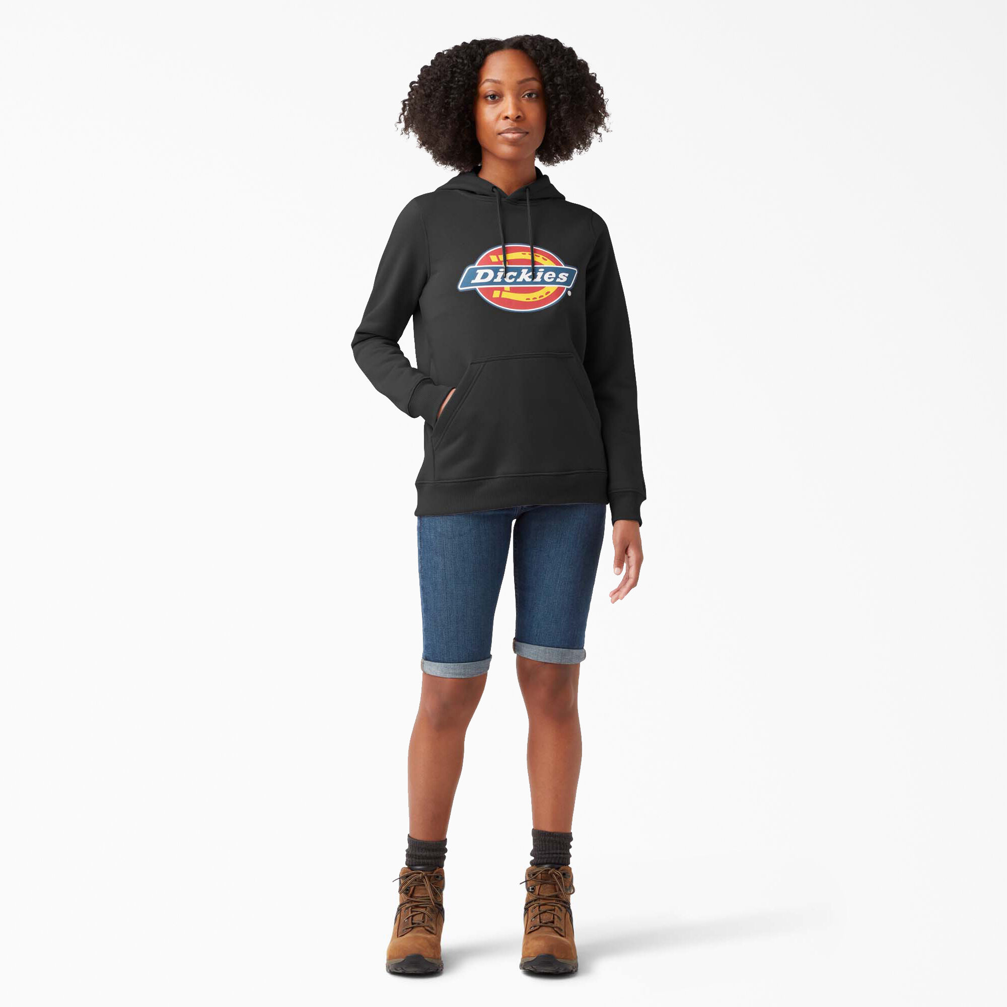 Women's Heavyweight Logo Pullover