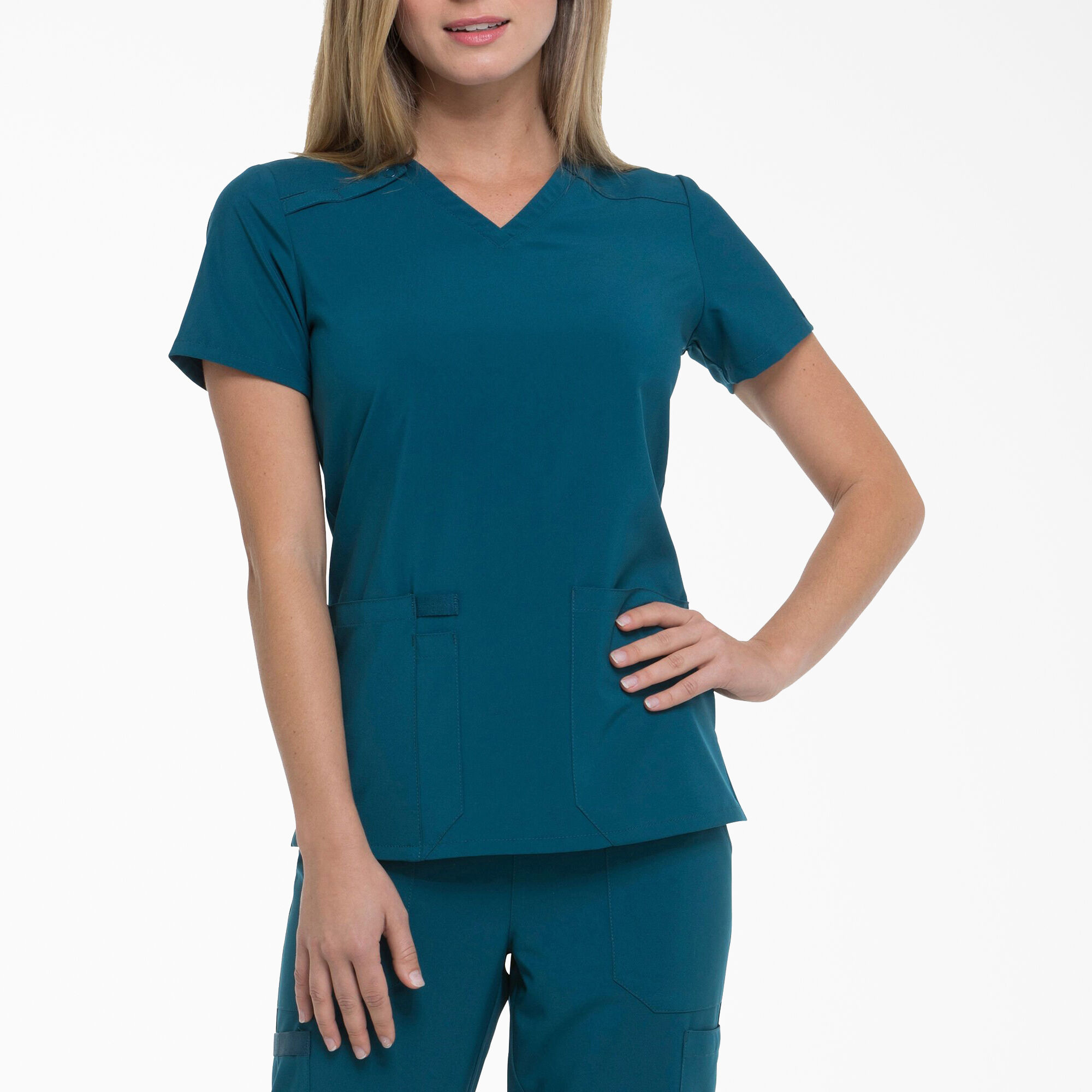 Women's EDS Essentials V-Neck Scrub Top