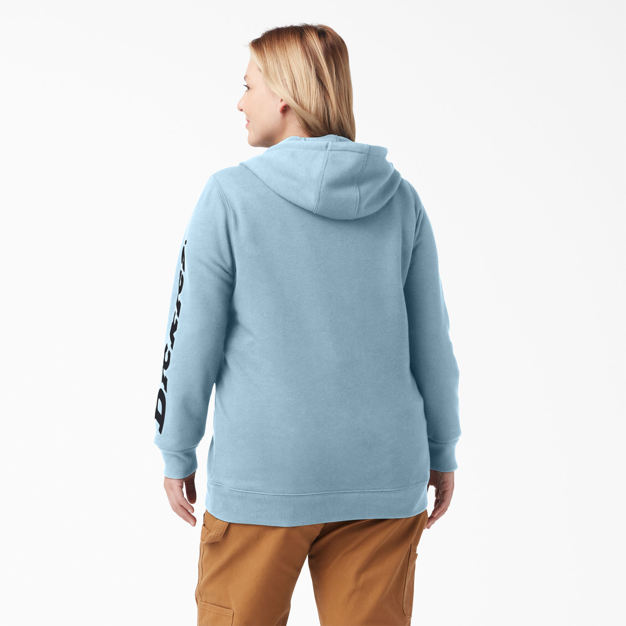 Women's Plus Heavyweight Logo Sleeve Pullover