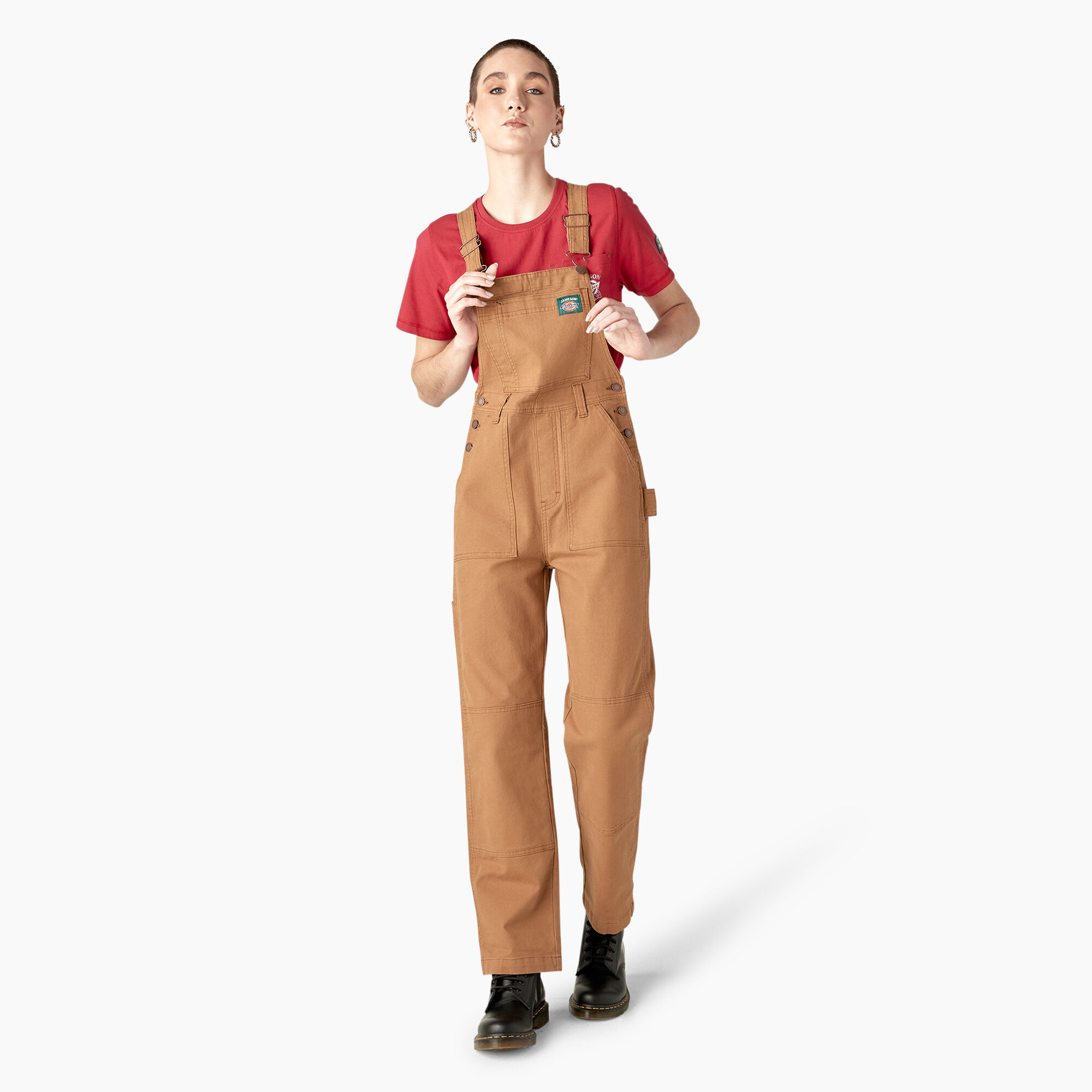 Dickies x Jameson Women's Utility Double Knee Overalls