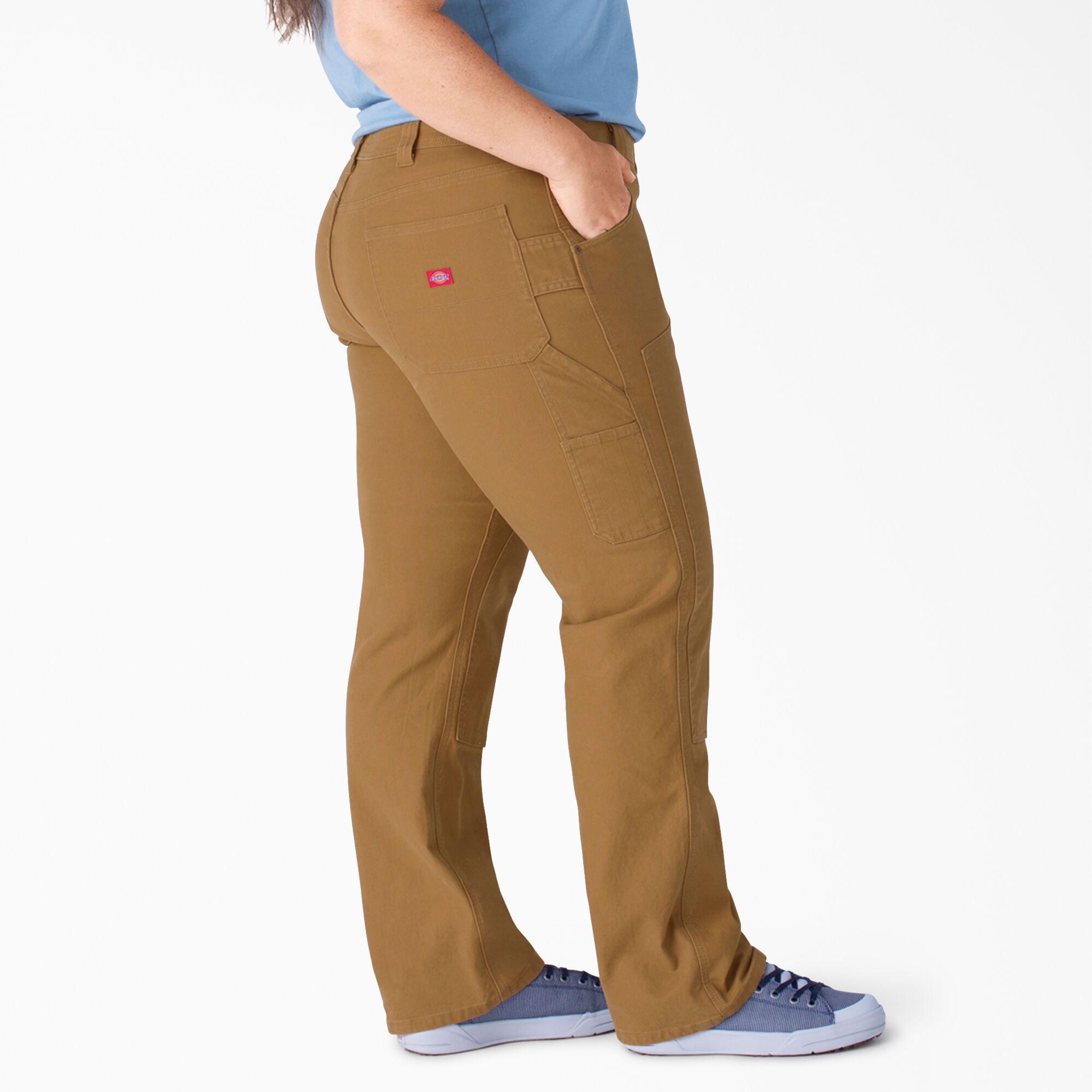 Women's Plus FLEX Relaxed Fit Duck Carpenter Pants