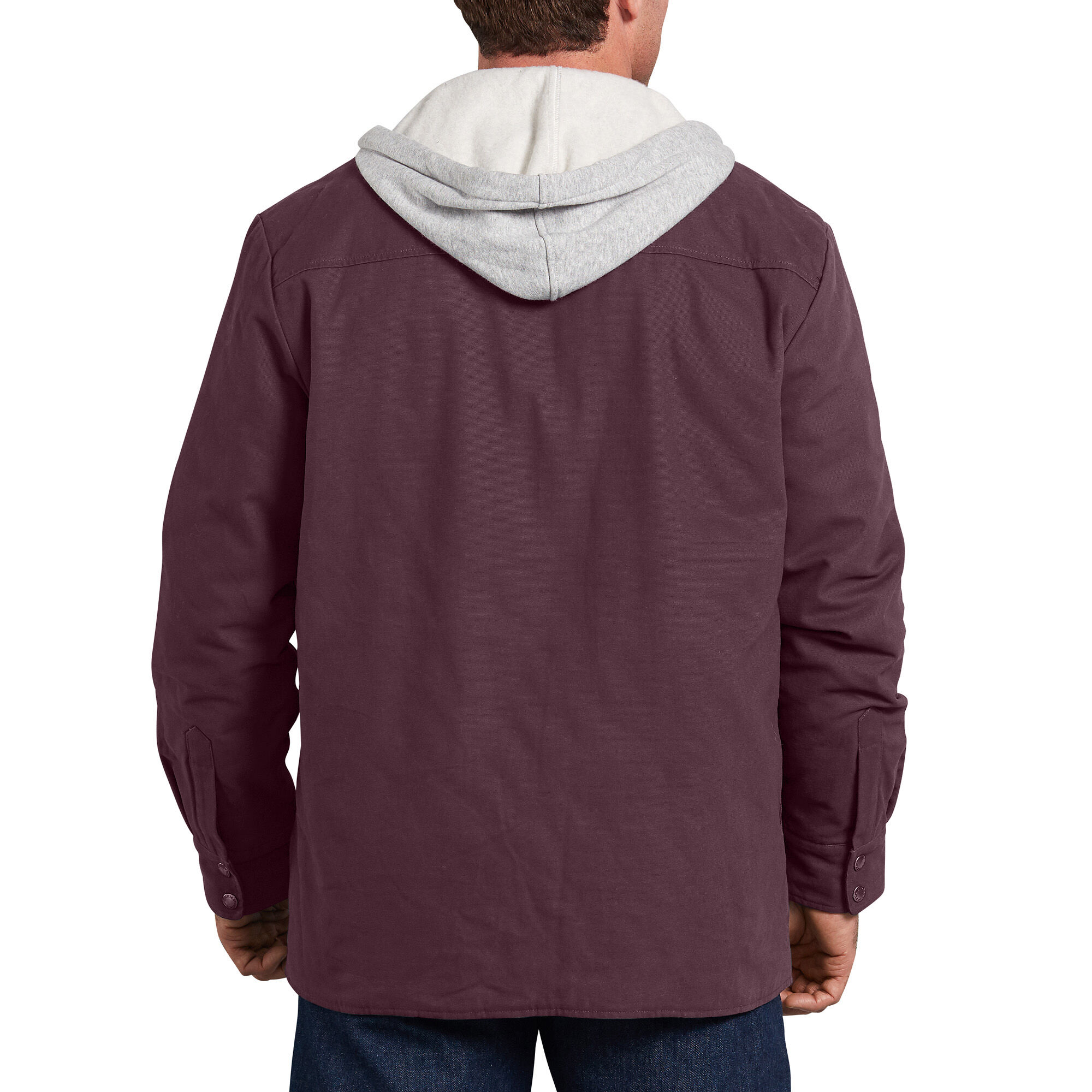 Duck Hooded Shirt Jacket