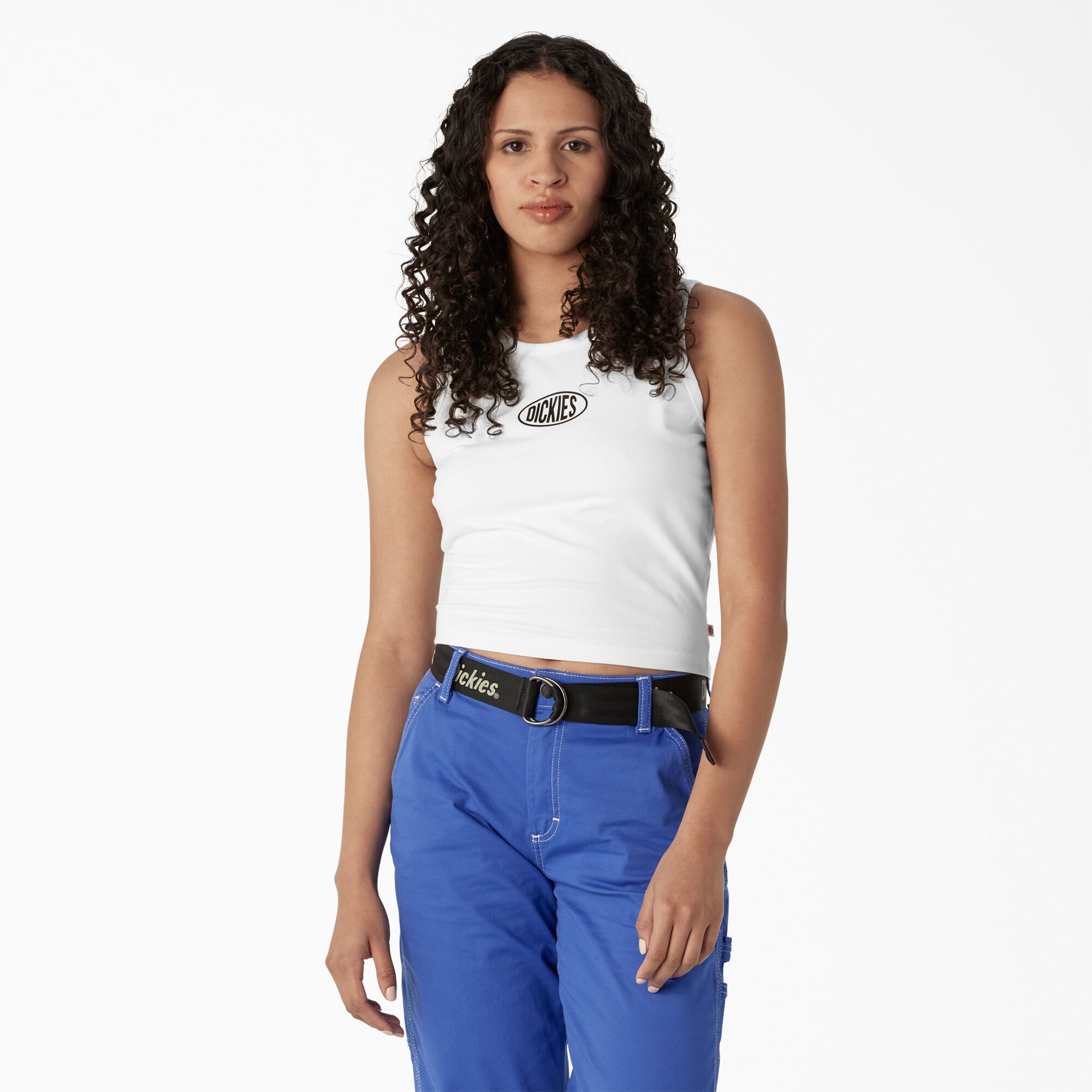 Women's Racerback Cropped Tank Top