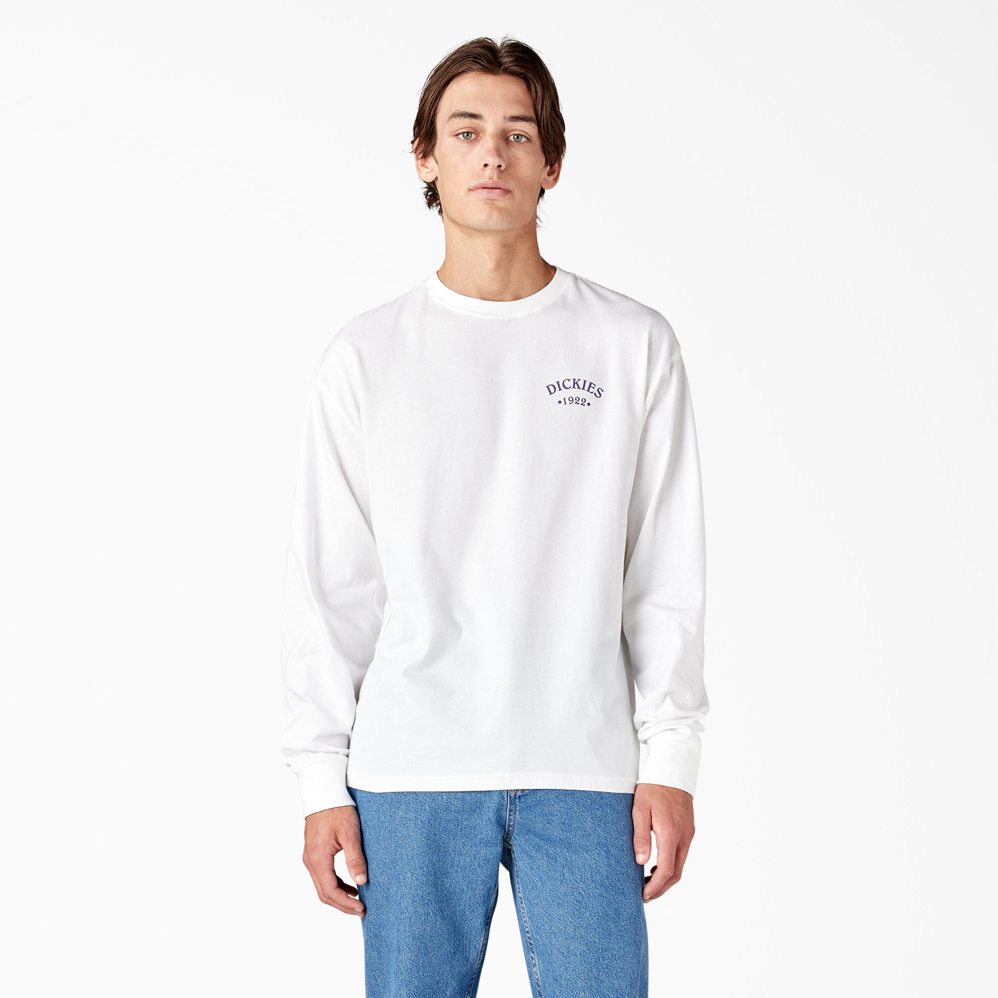 Garden Plain Graphic Long Sleeve T-Shirt