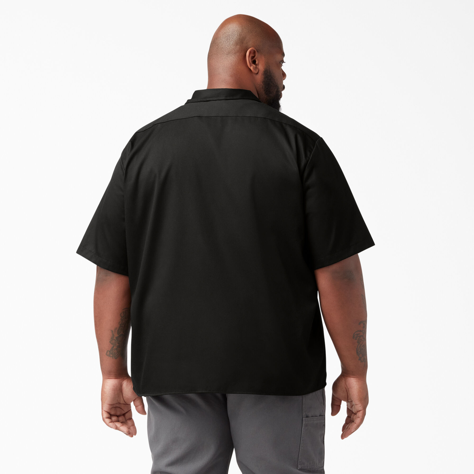 Relaxed Fit Short Sleeve Work Shirt