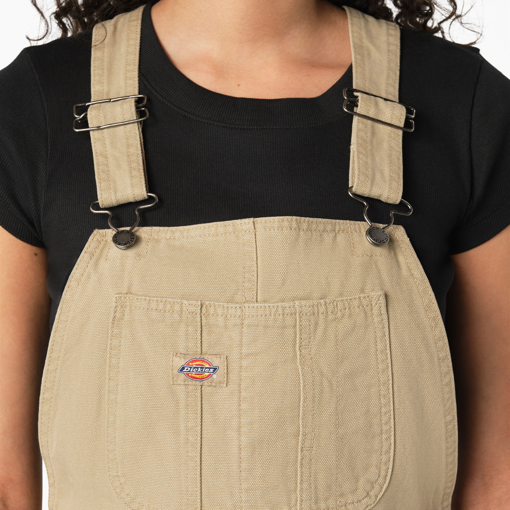 Women's Relaxed Fit Duck Bib Shortalls