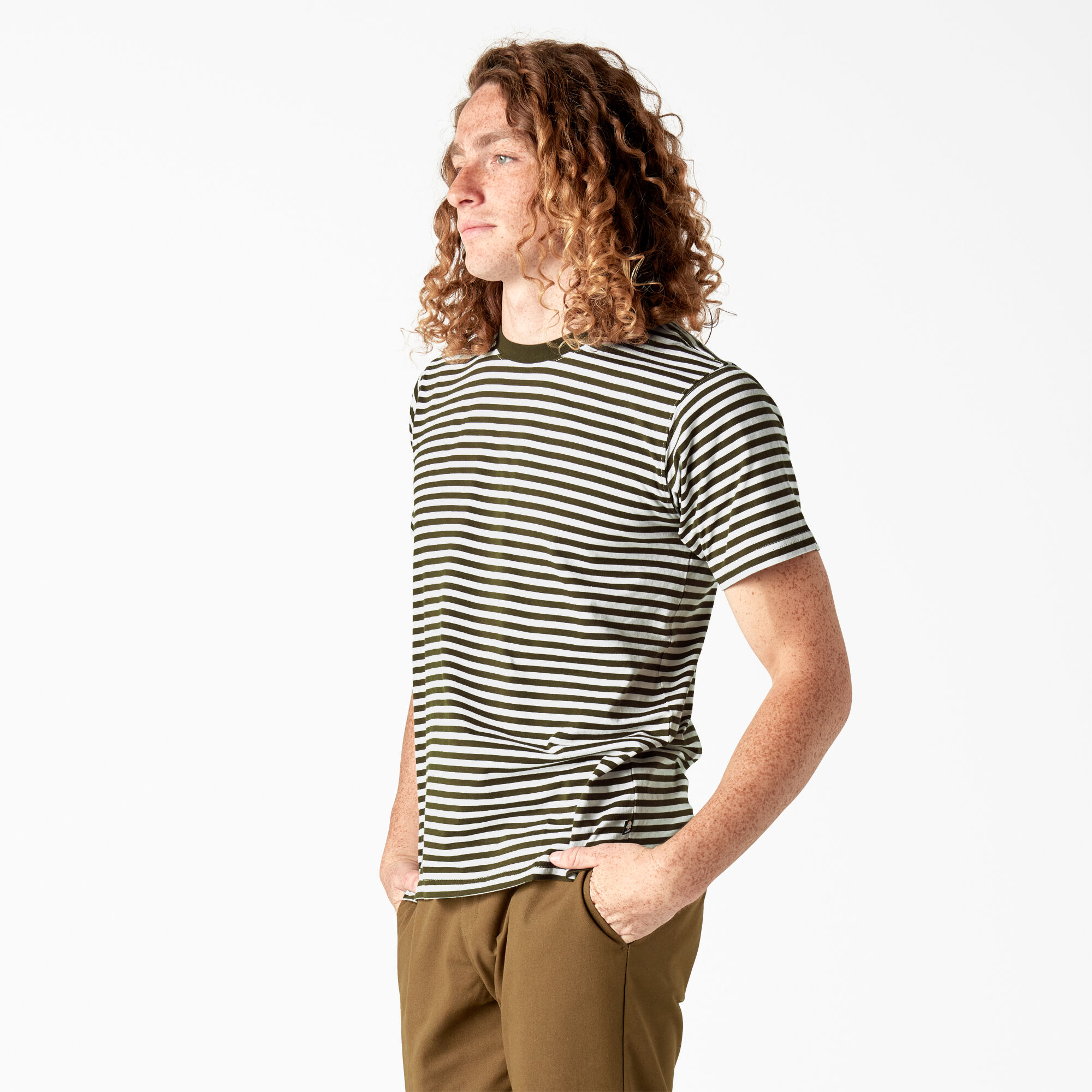 Dickies Skateboarding Striped T-Shirt