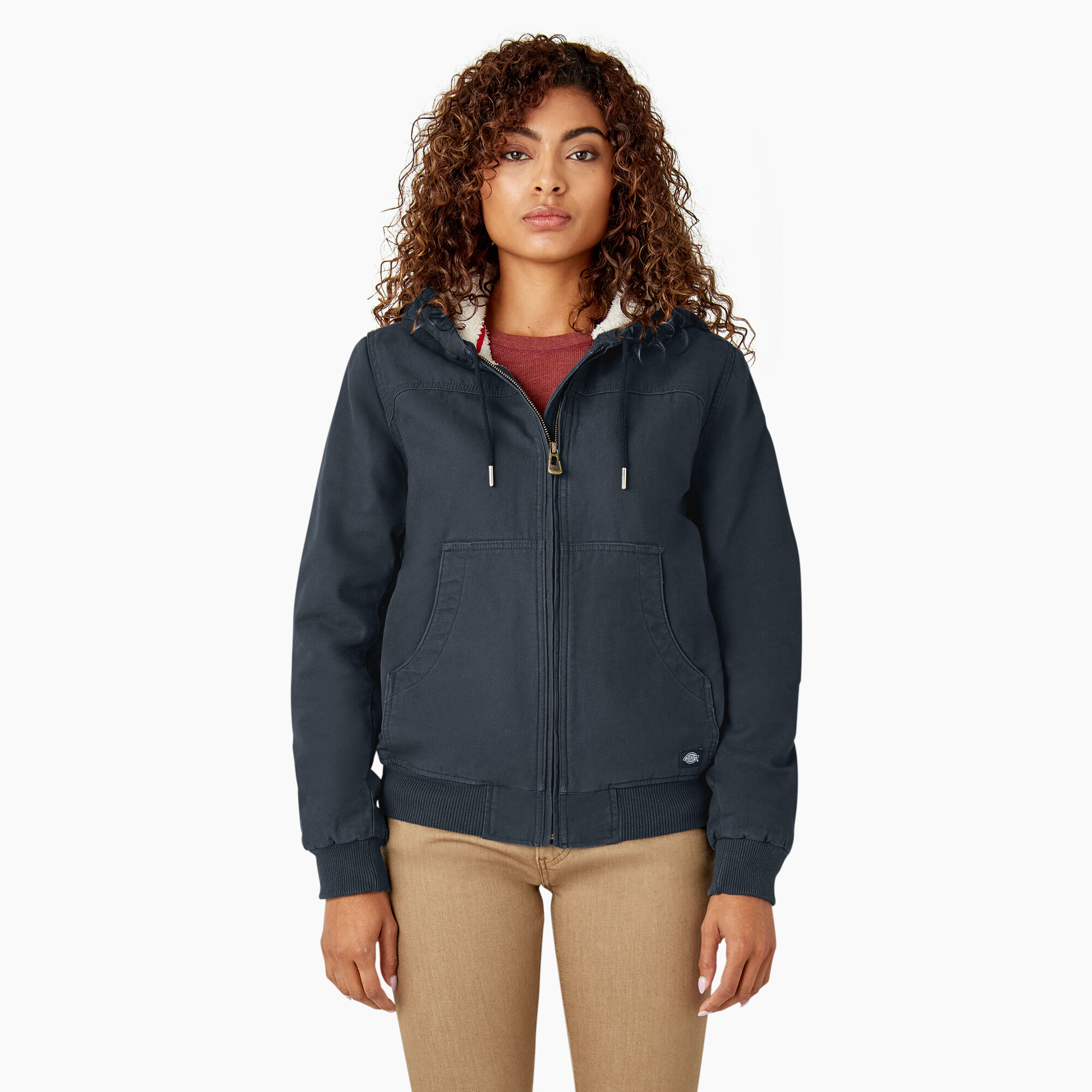Women's Fleece Lined Duck Canvas Jacket