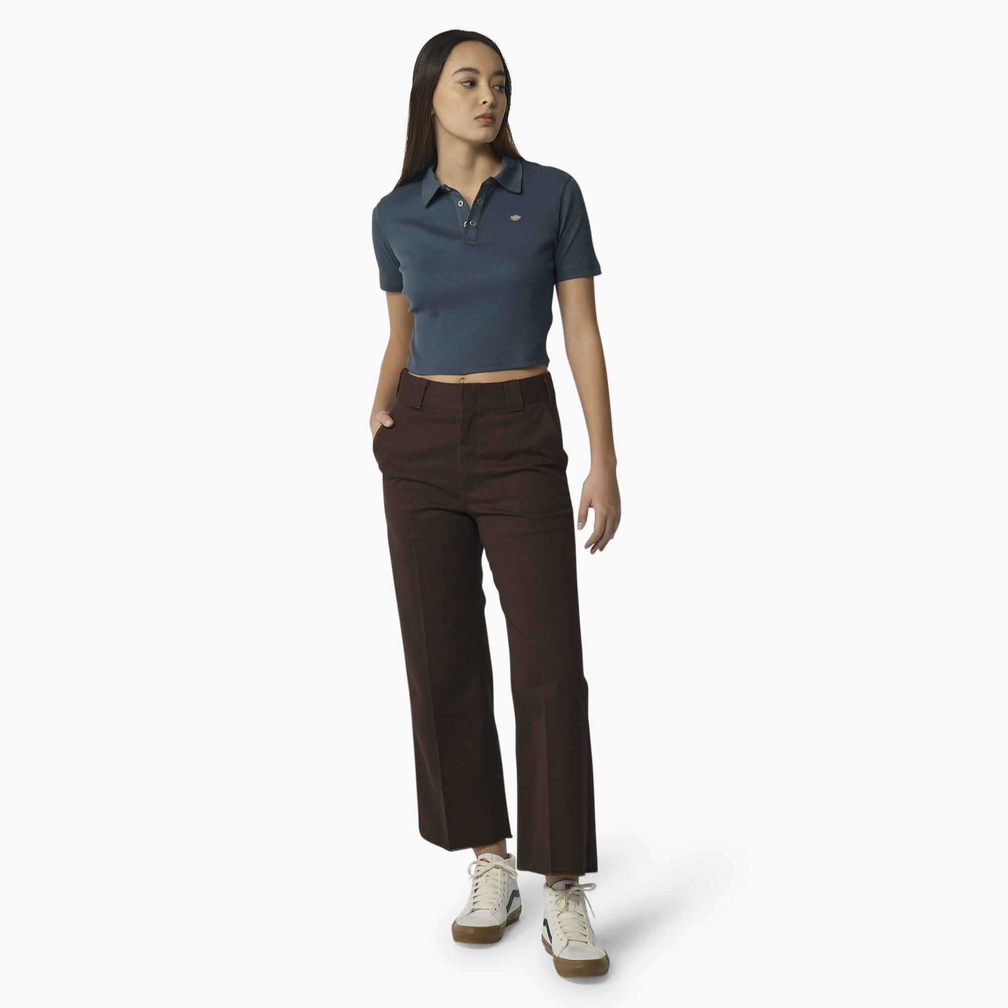 Women's Tallasee Short Sleeve Cropped Polo