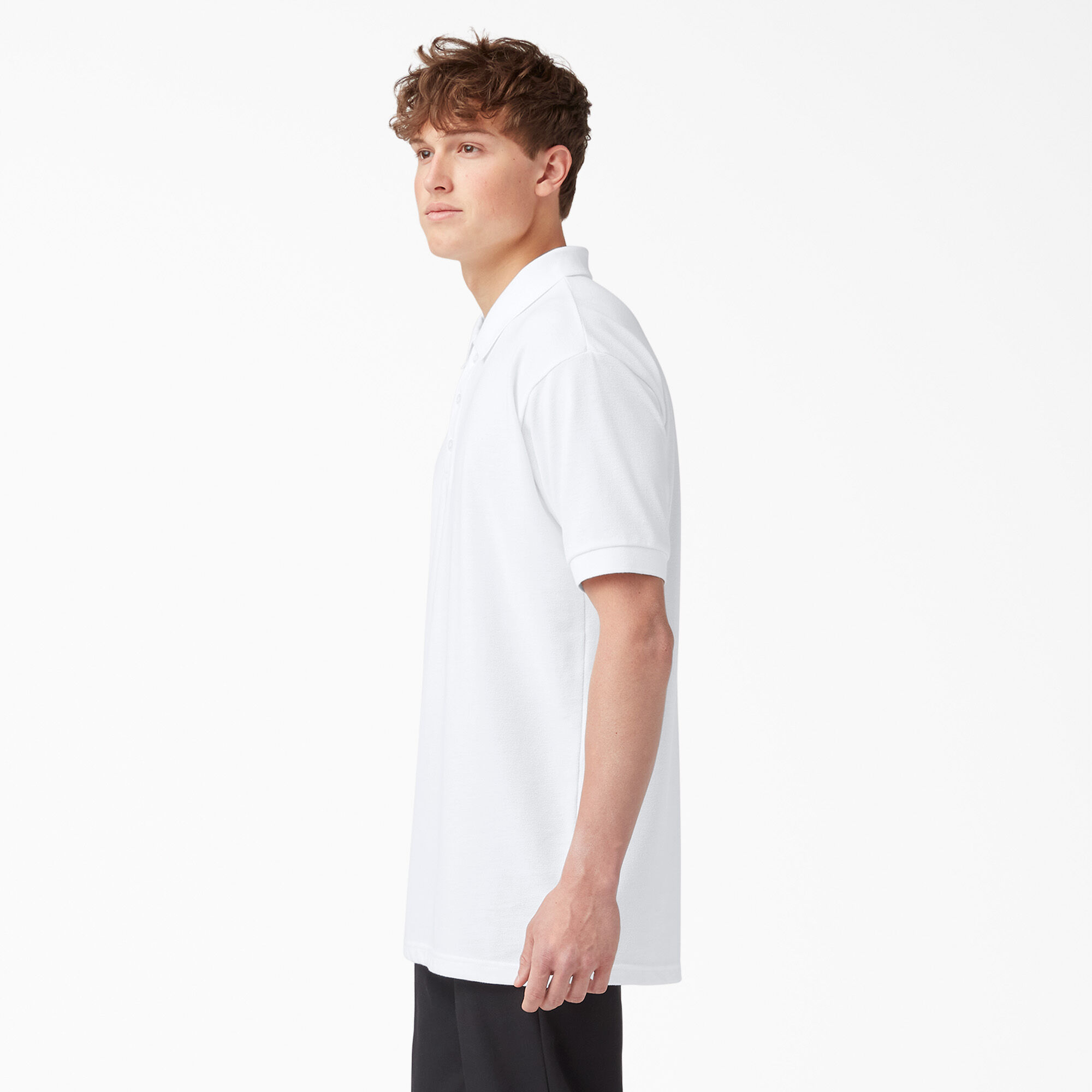 Adult Size Piqué Short Sleeve Polo