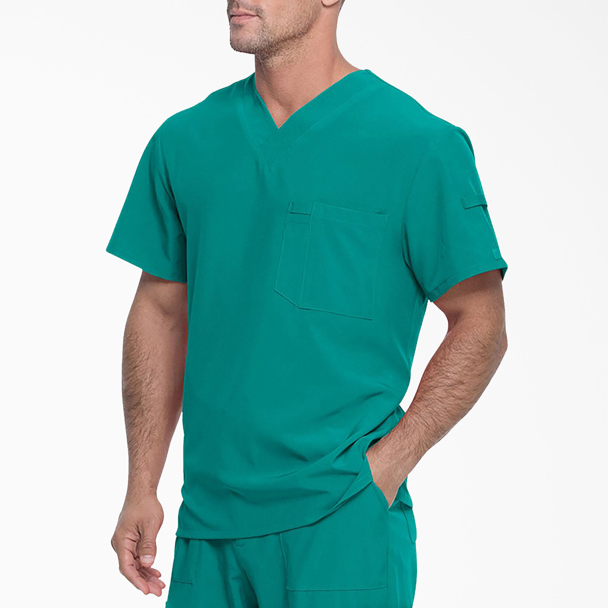 Men's EDS Essentials V-Neck Scrub Top