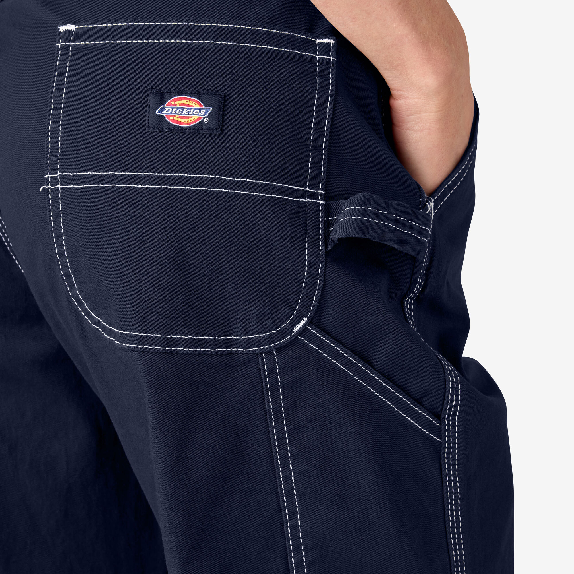 Women's Relaxed Fit Carpenter Pants, Ink Navy