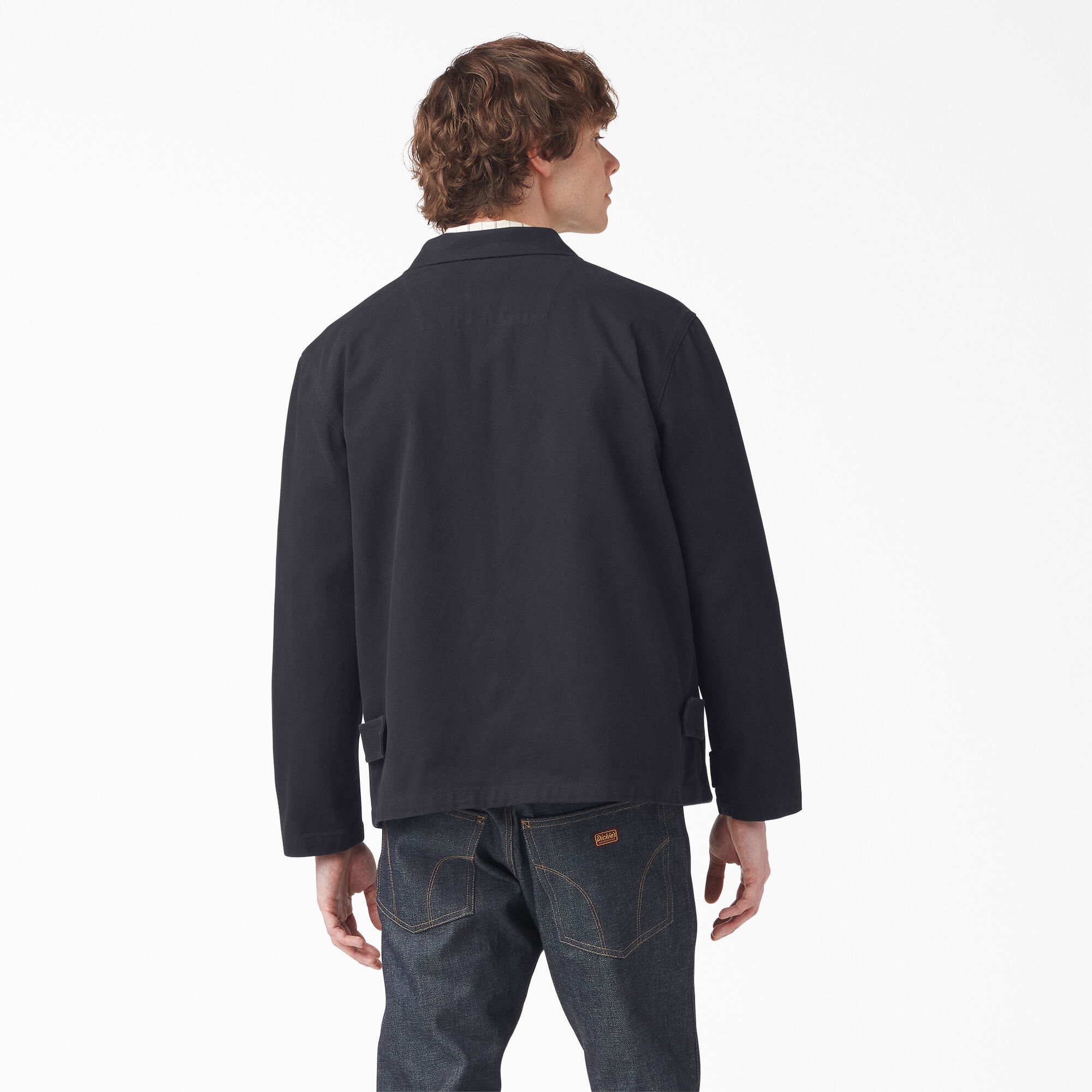 Dickies 1922 Brushed Twill Jacket, Rinsed Black