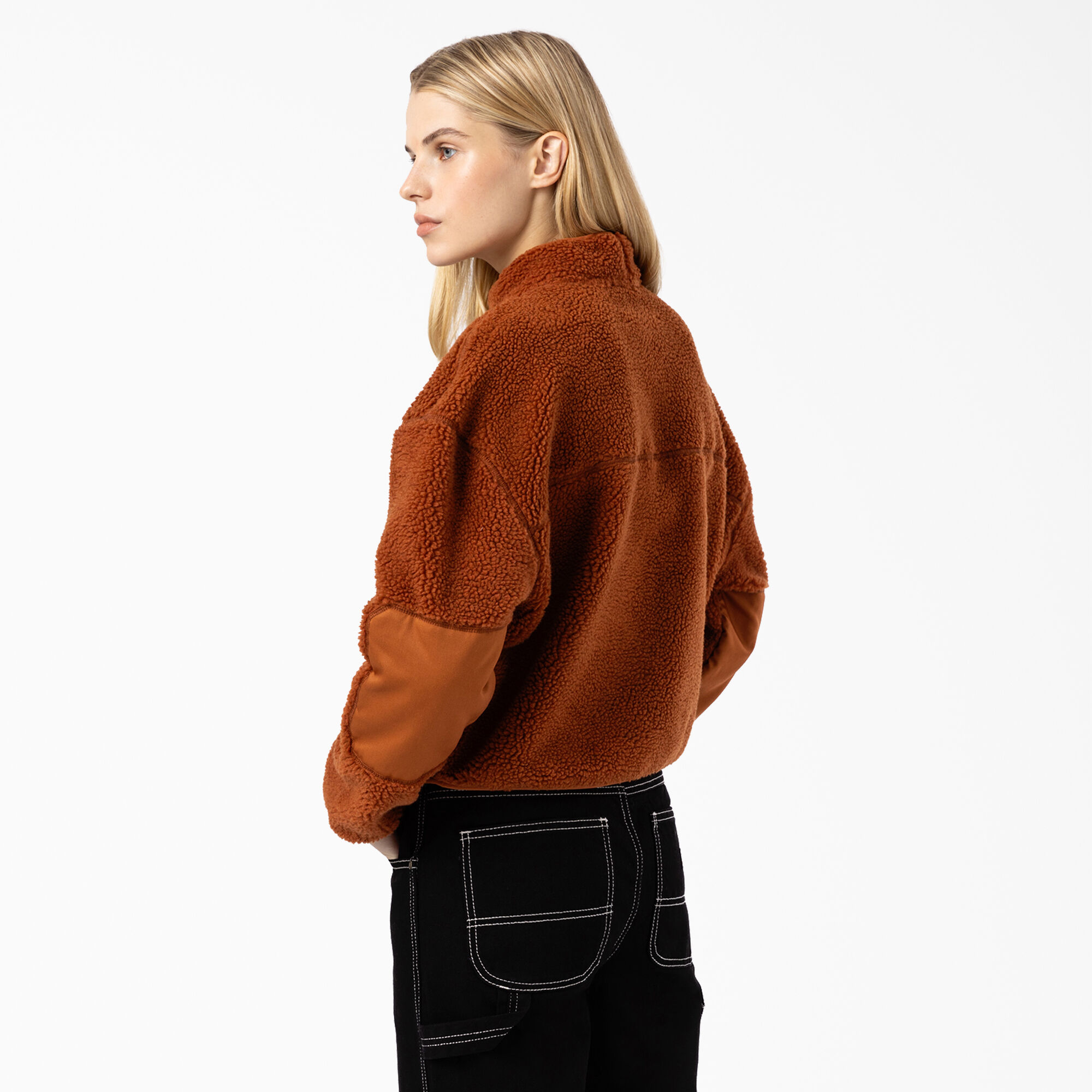 Women's Red Chute Fleece Jacket