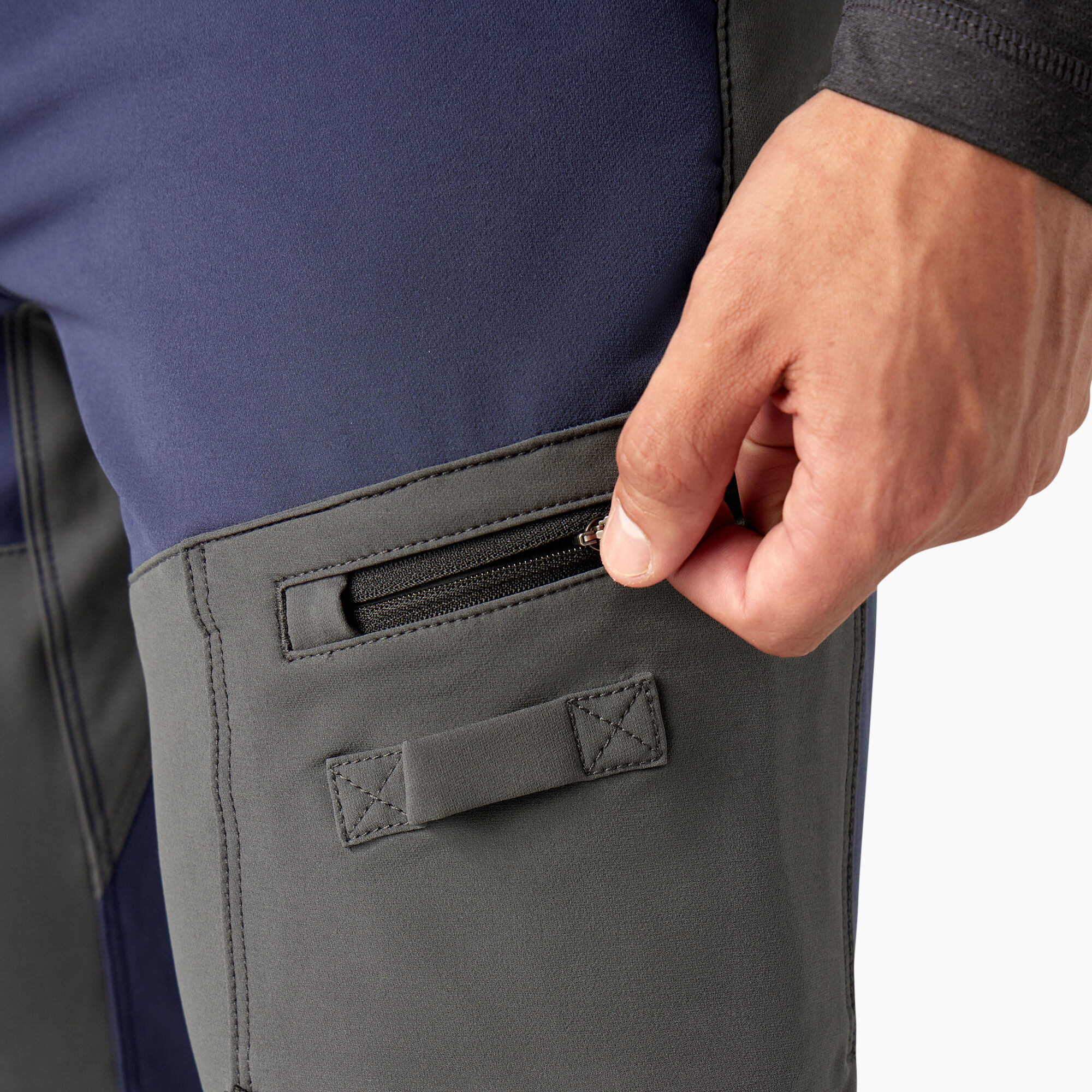 FLEX Slim Fit Double Knee Tapered Pants