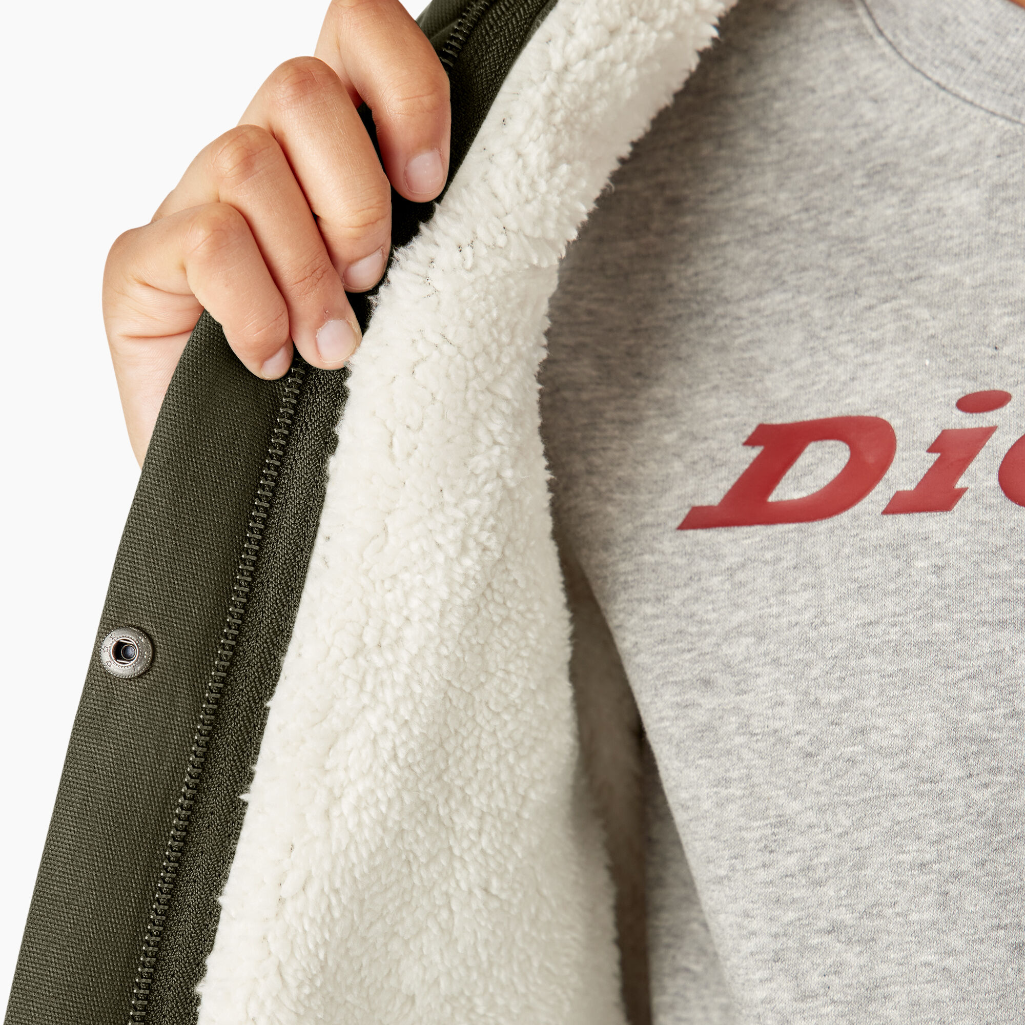 Women's Duck Fleece Lined Chore Coat