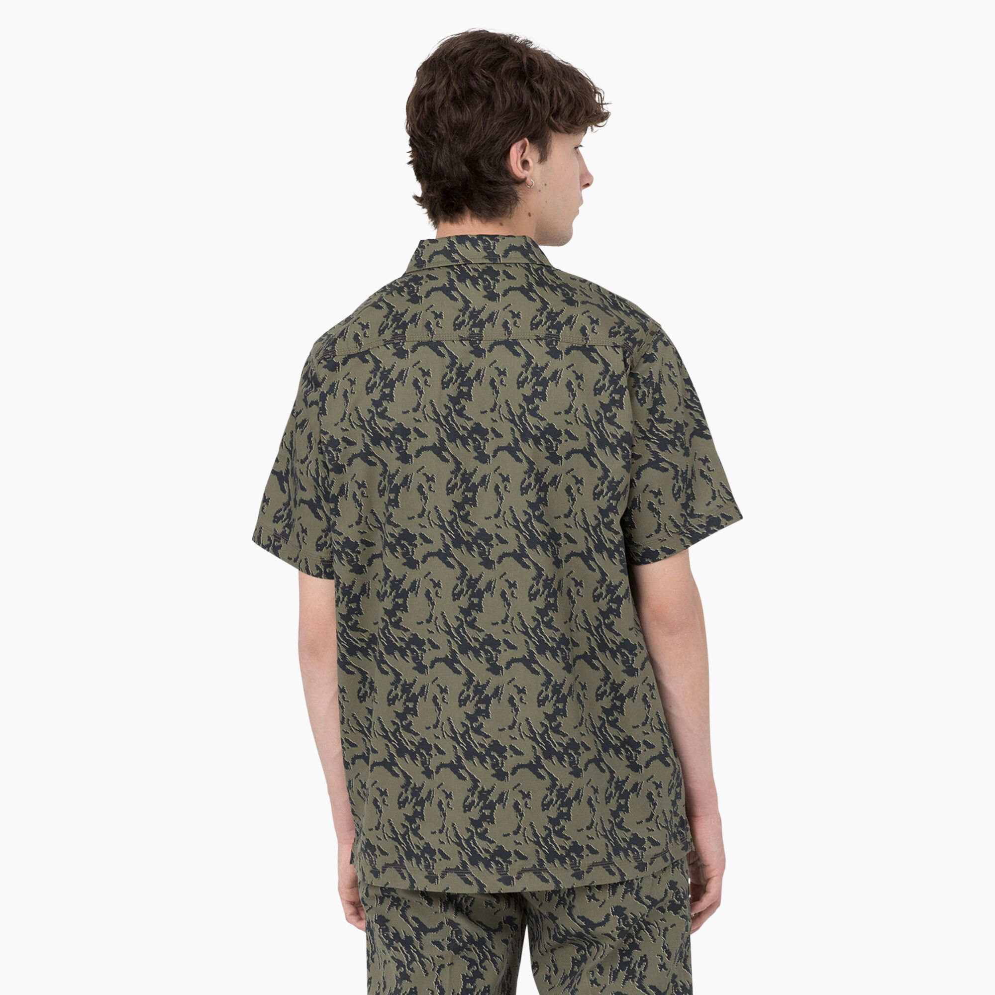 Drewsey Camo Short Sleeve Work Shirt