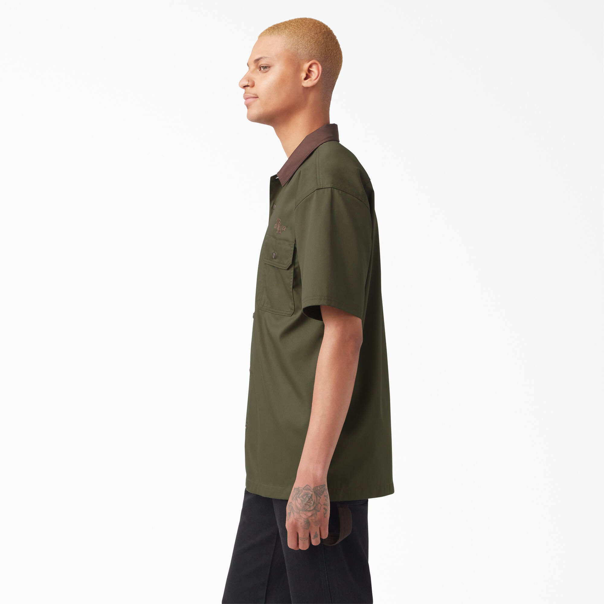 Vincent Alvarez Block Collar Work Shirt