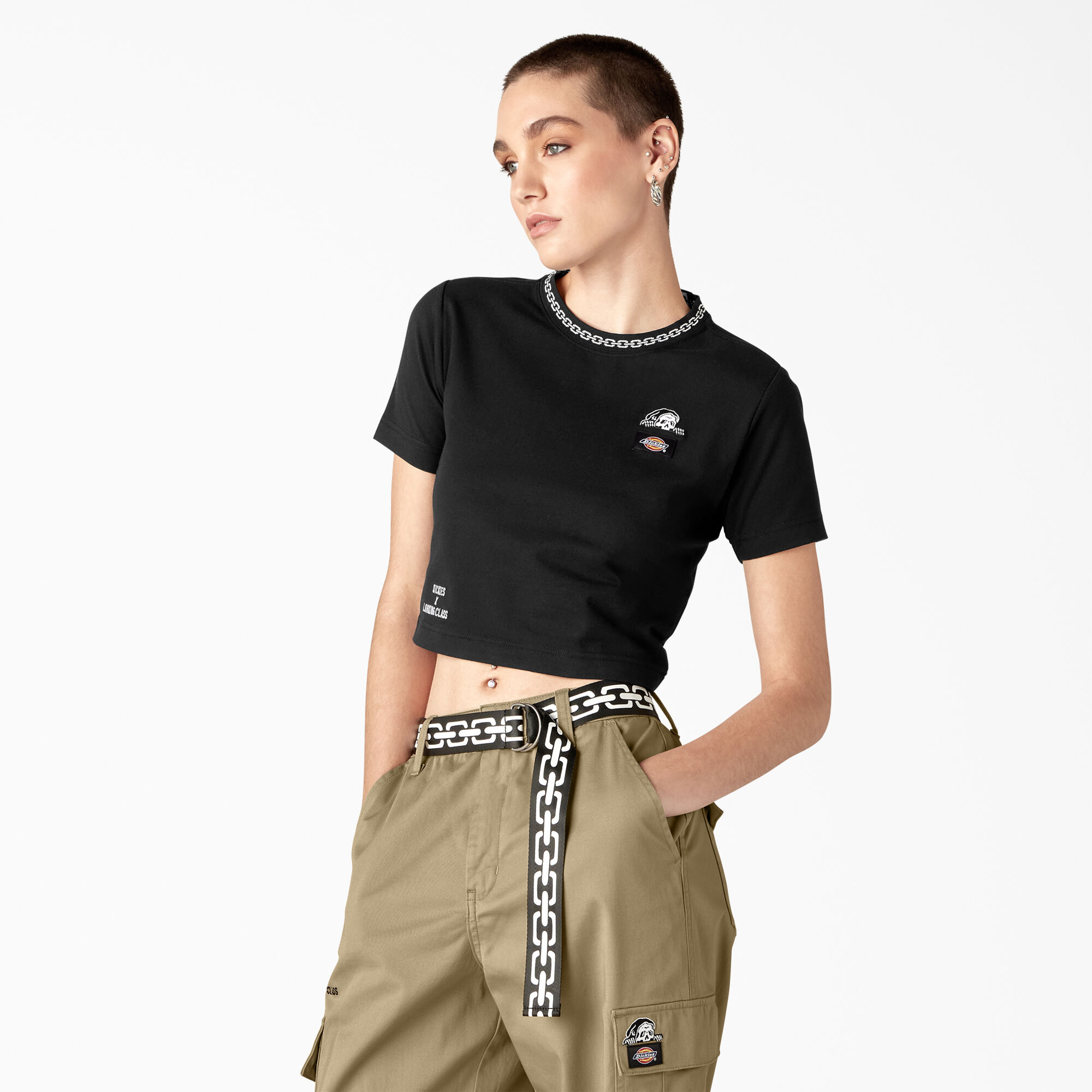 Dickies x Lurking Class Women’s Cropped T-Shirt