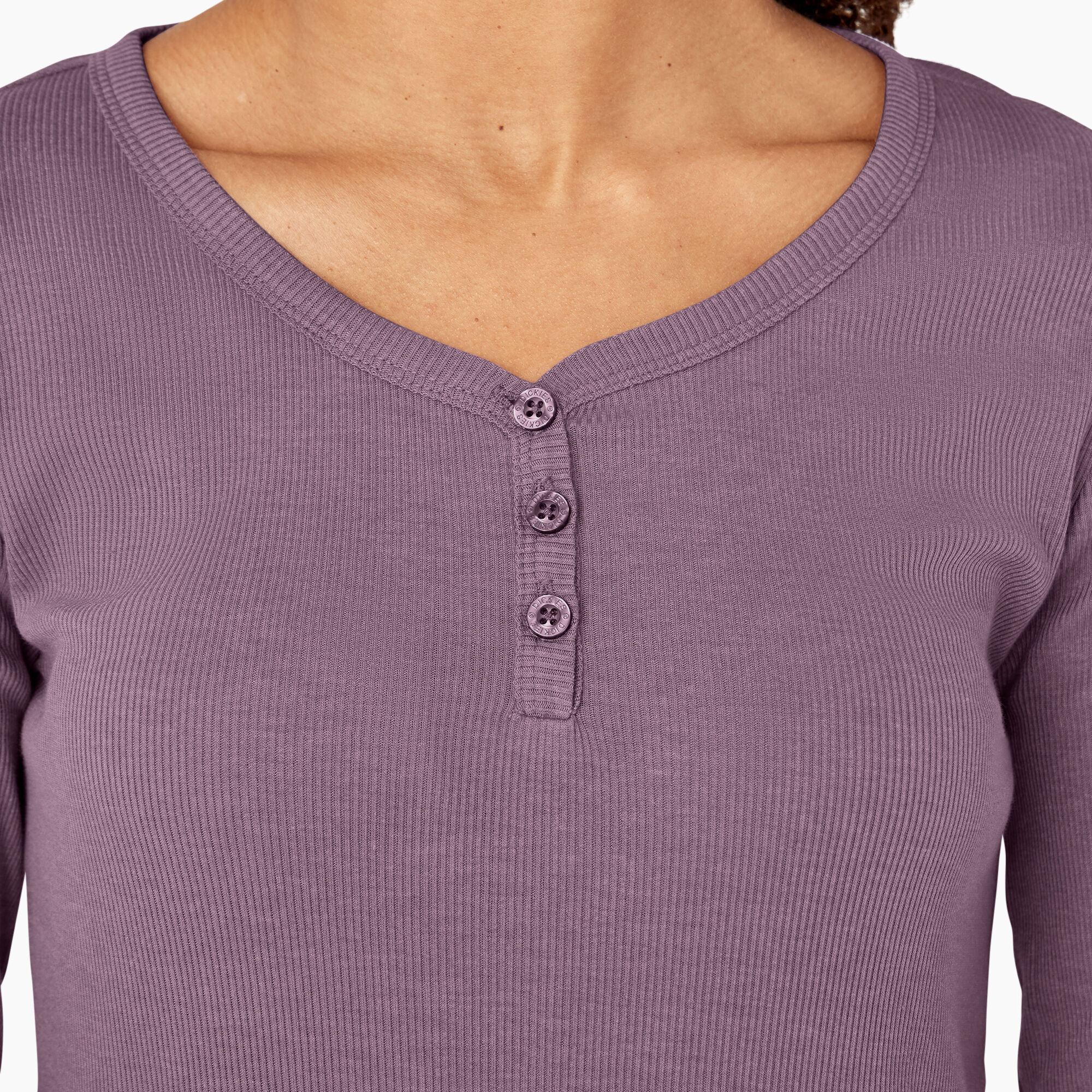 Women's Henley Long Sleeve Shirt