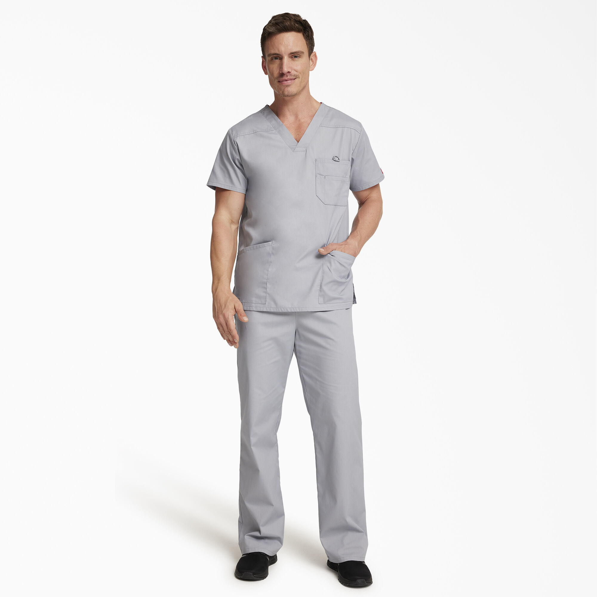 Men's EDS Signature V-Neck Scrub Top