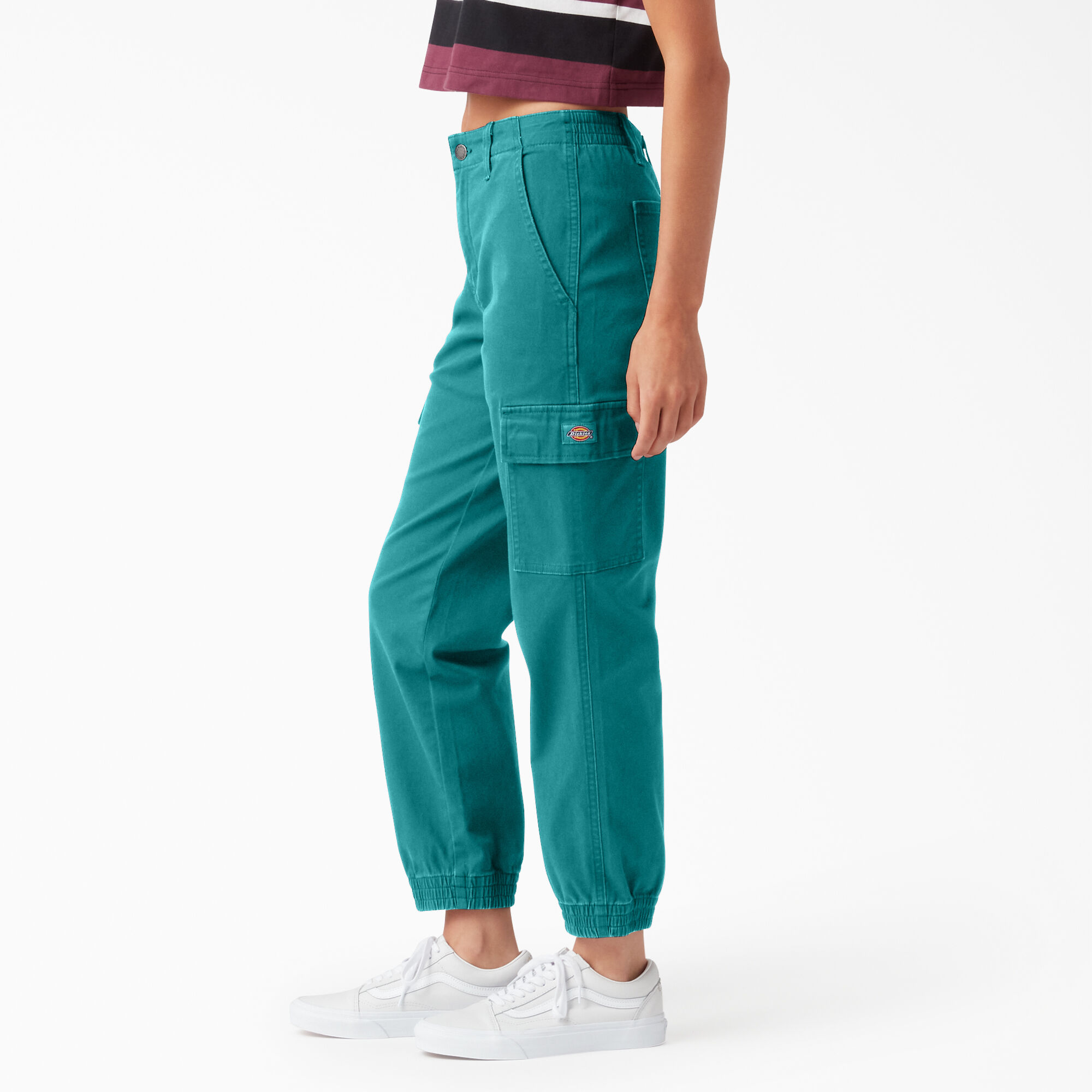 Women's High Rise Fit Cargo Jogger Pants