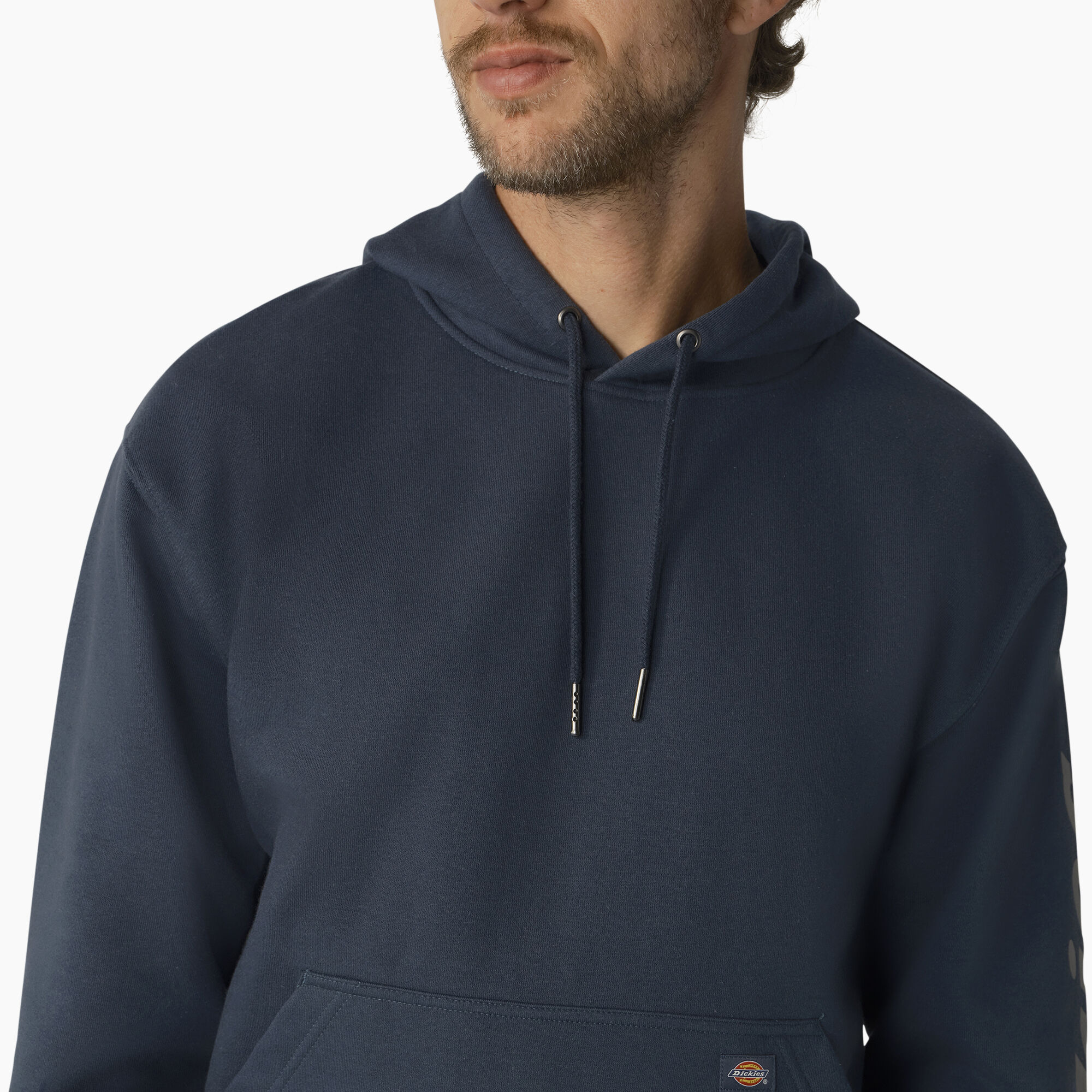 Water Repellent Logo Sleeve Hoodie