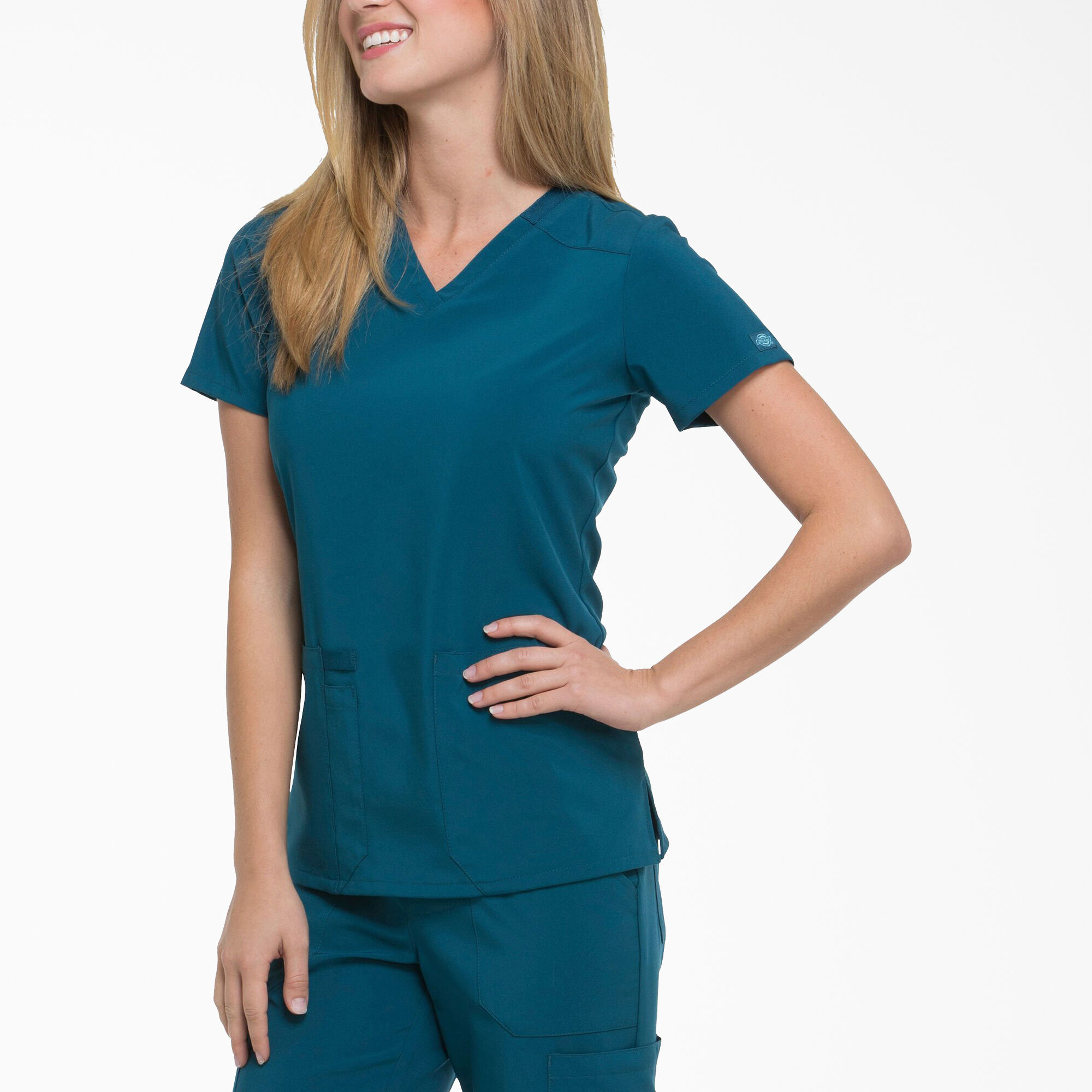 Women's EDS Essentials V-Neck Scrub Top
